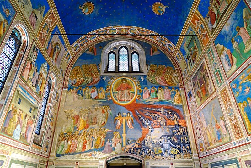Features - shutterstock_1302522979_1-83f71e76e754 The frescoes in the Scrovegni Chapel, showing heaven on one side and hell on the other