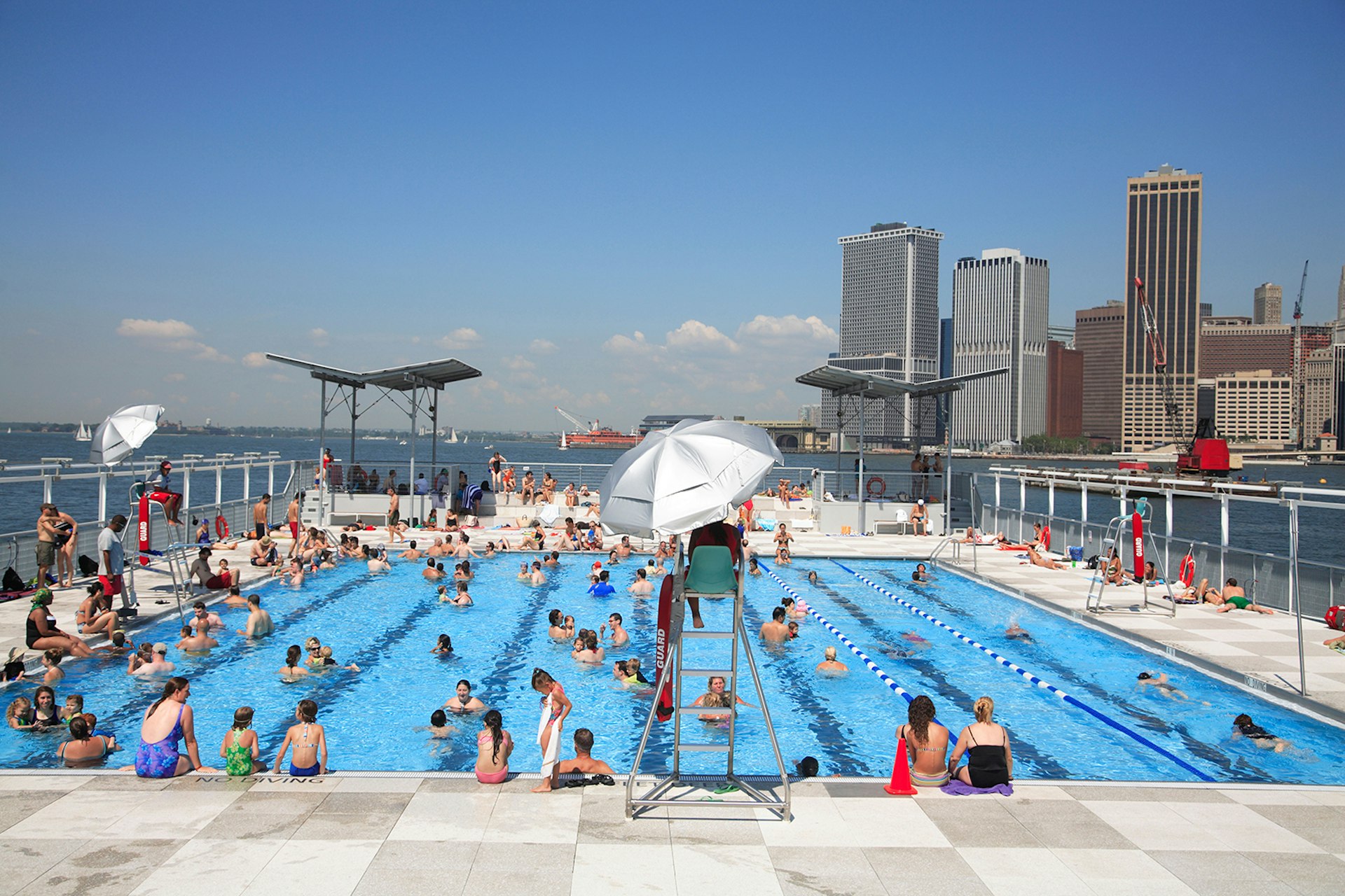Bronx Floating Pool, New York City