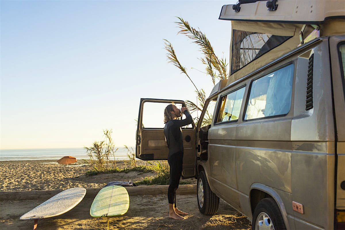travelling the world in a camper van