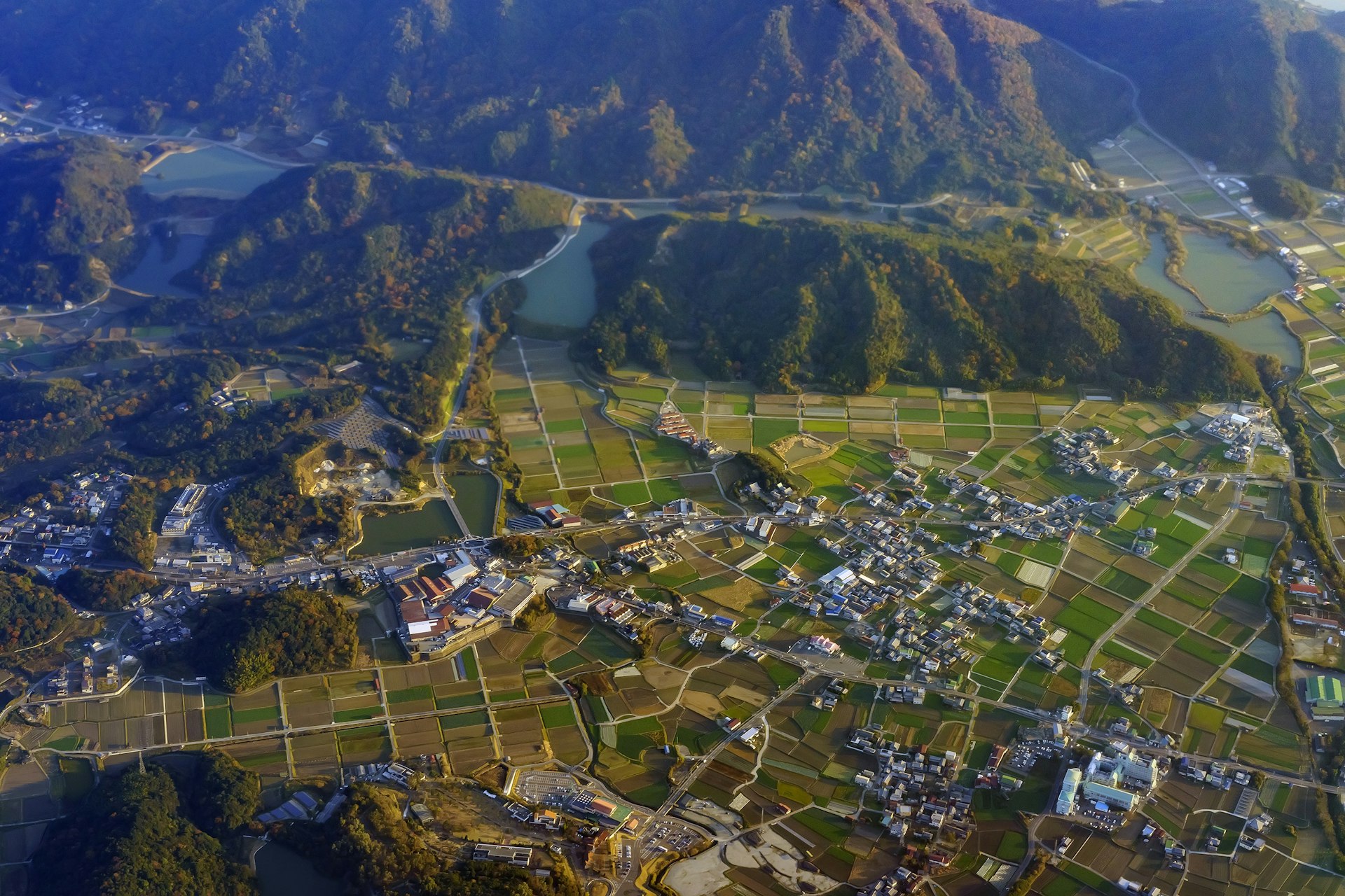 Features - Aerial view of Wakayama