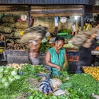 Features - Vegetable Seller in the Basurtp Market