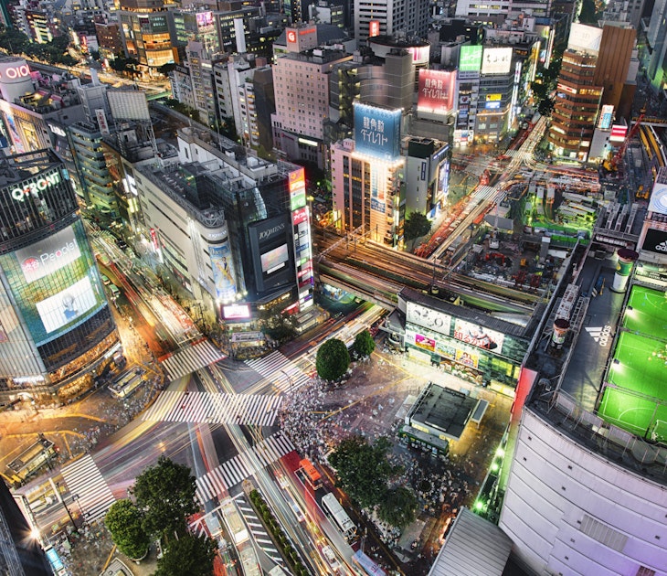 Shibuya Crossing in Tokyo © Duane Walker