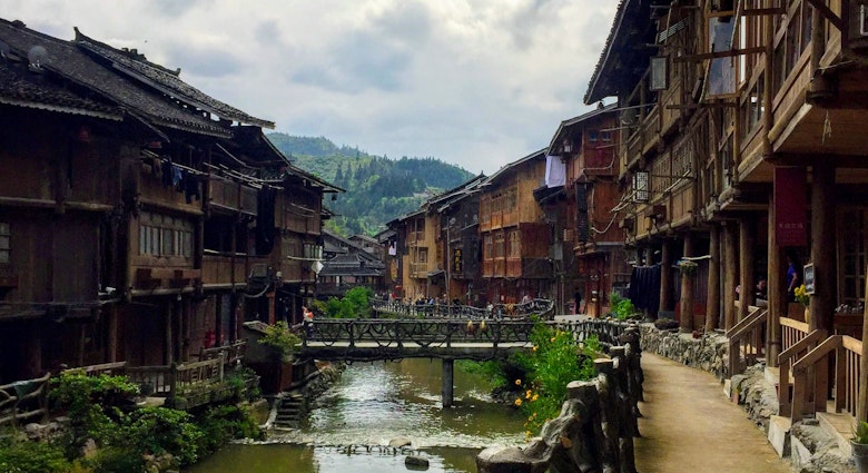 The traditional Miao village of Zhaoxing © Megan Eaves / Lonely Planet
