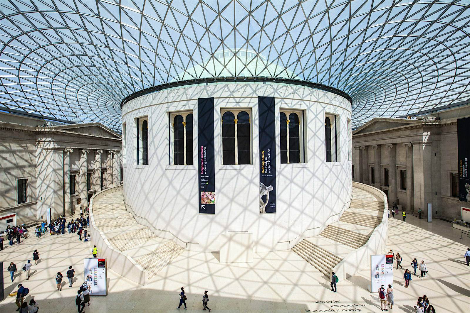 british museum dome tour