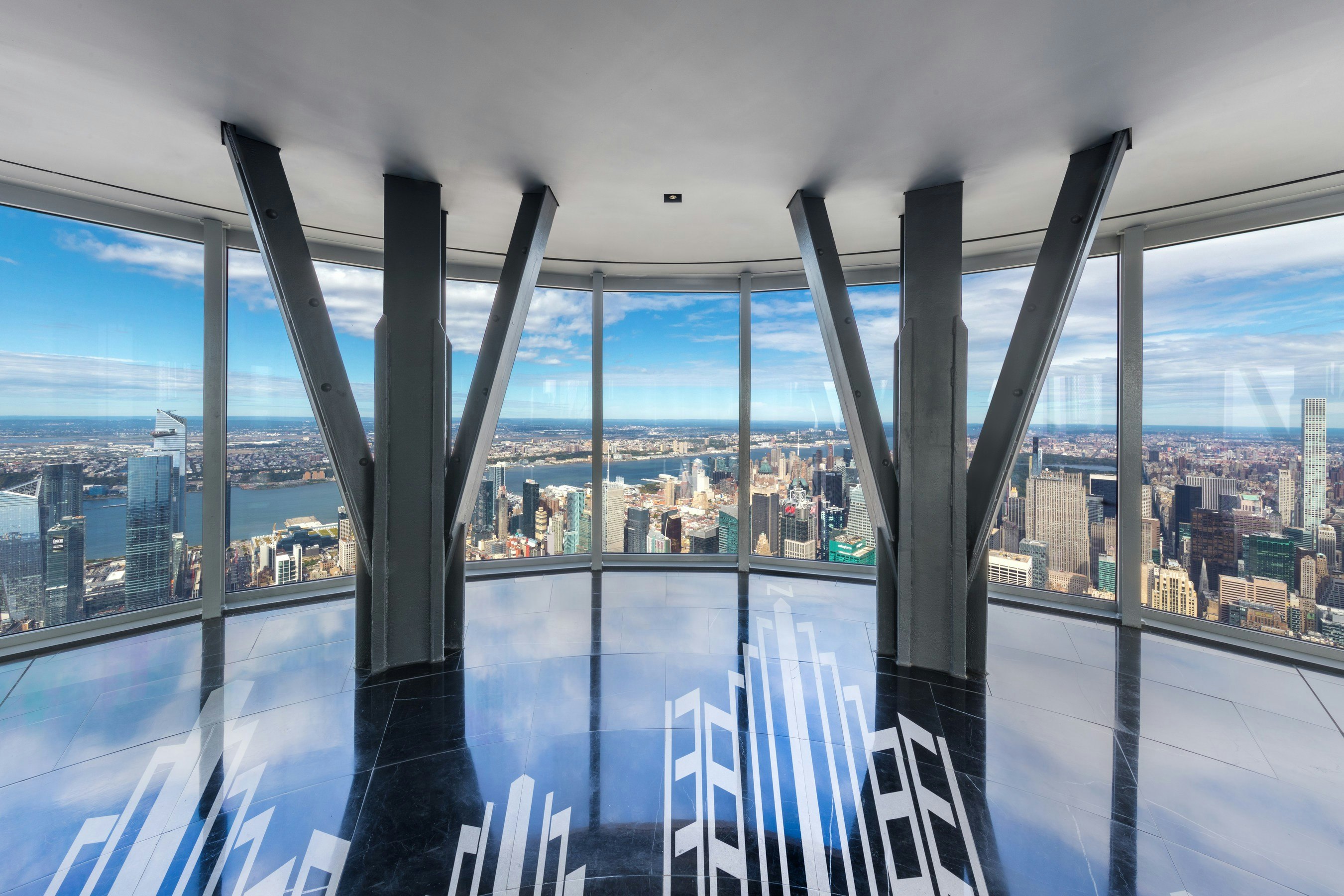 The newly-renovated 102nd floor Observatory at the Empire State Building