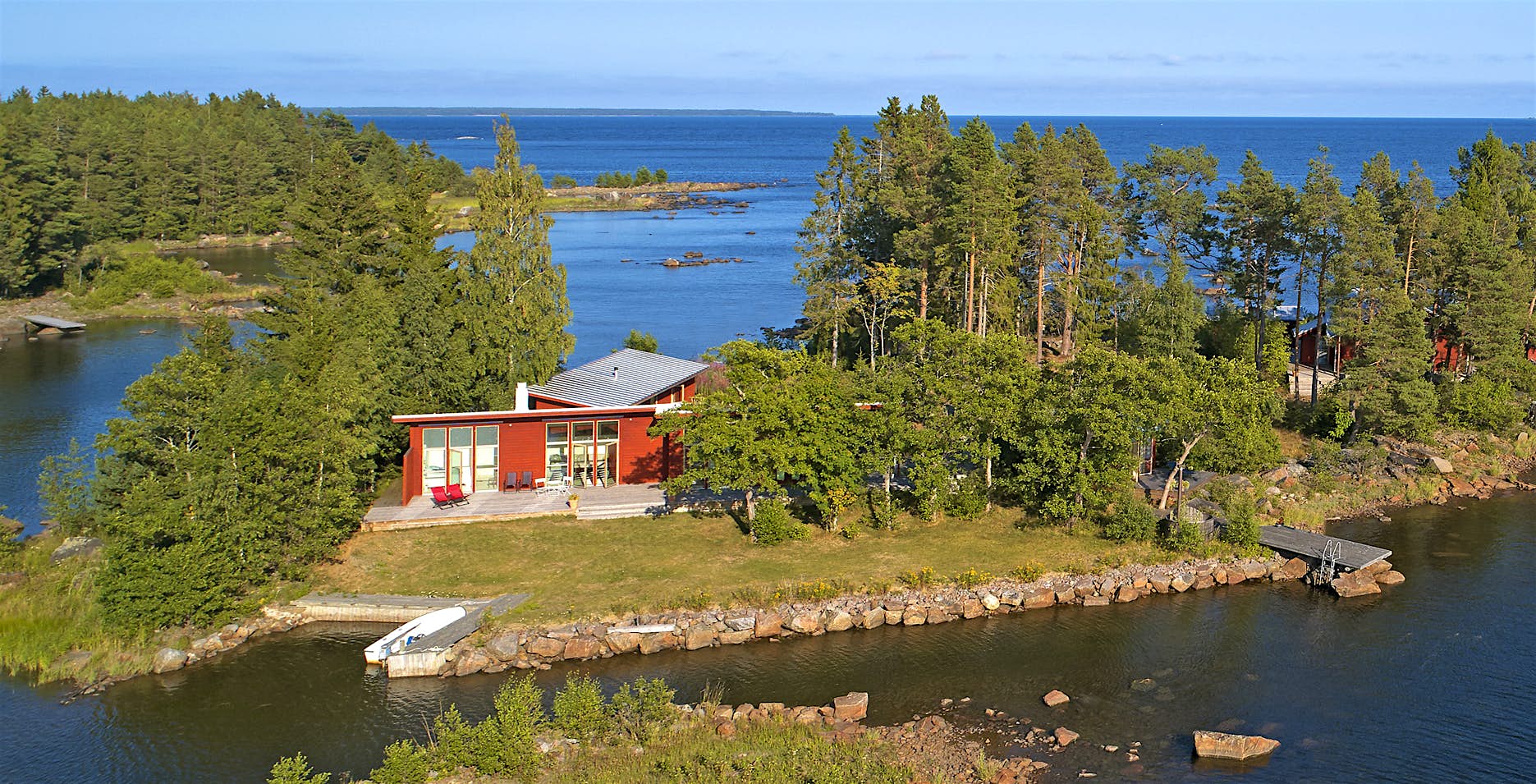 The island of Gåsharsskäret, Sweden
