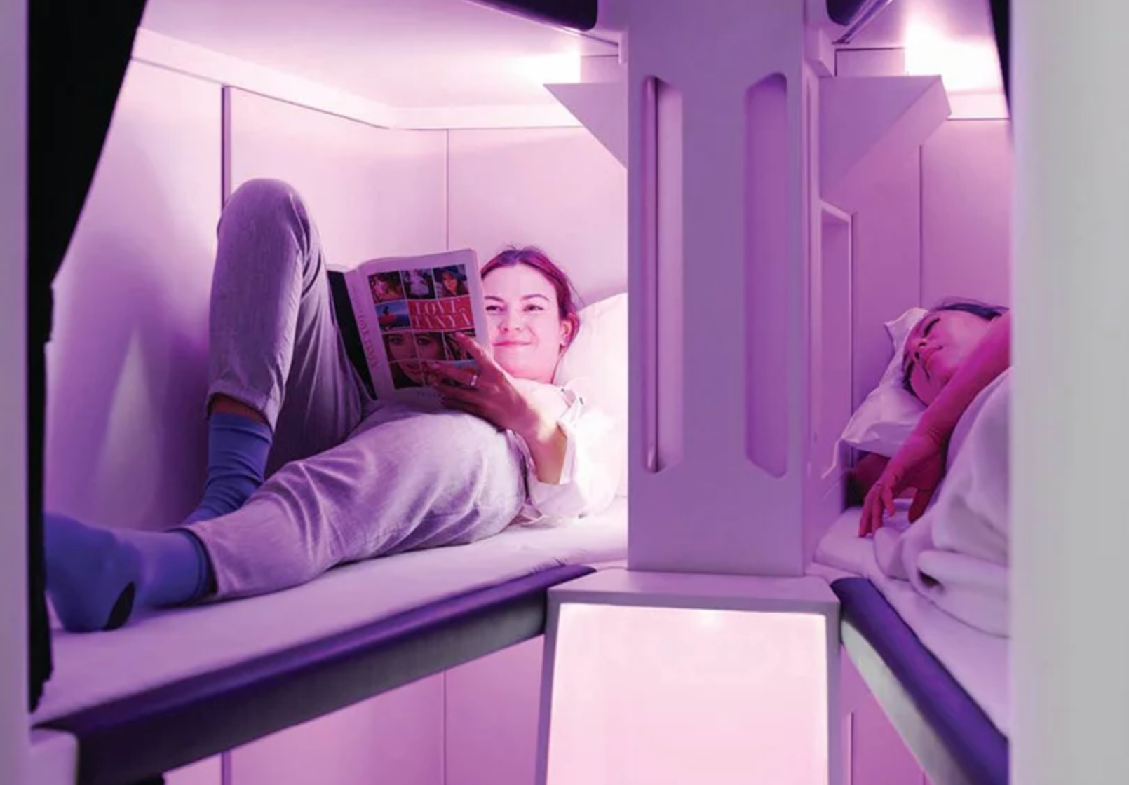 Air New Zealand sleep pods