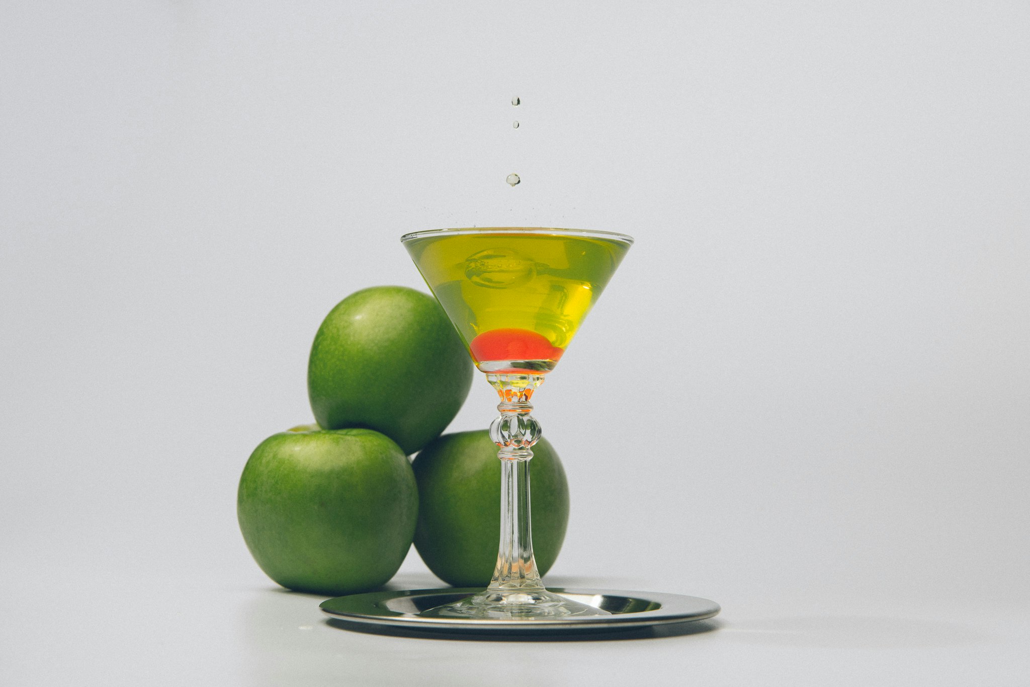 Appletini and lime