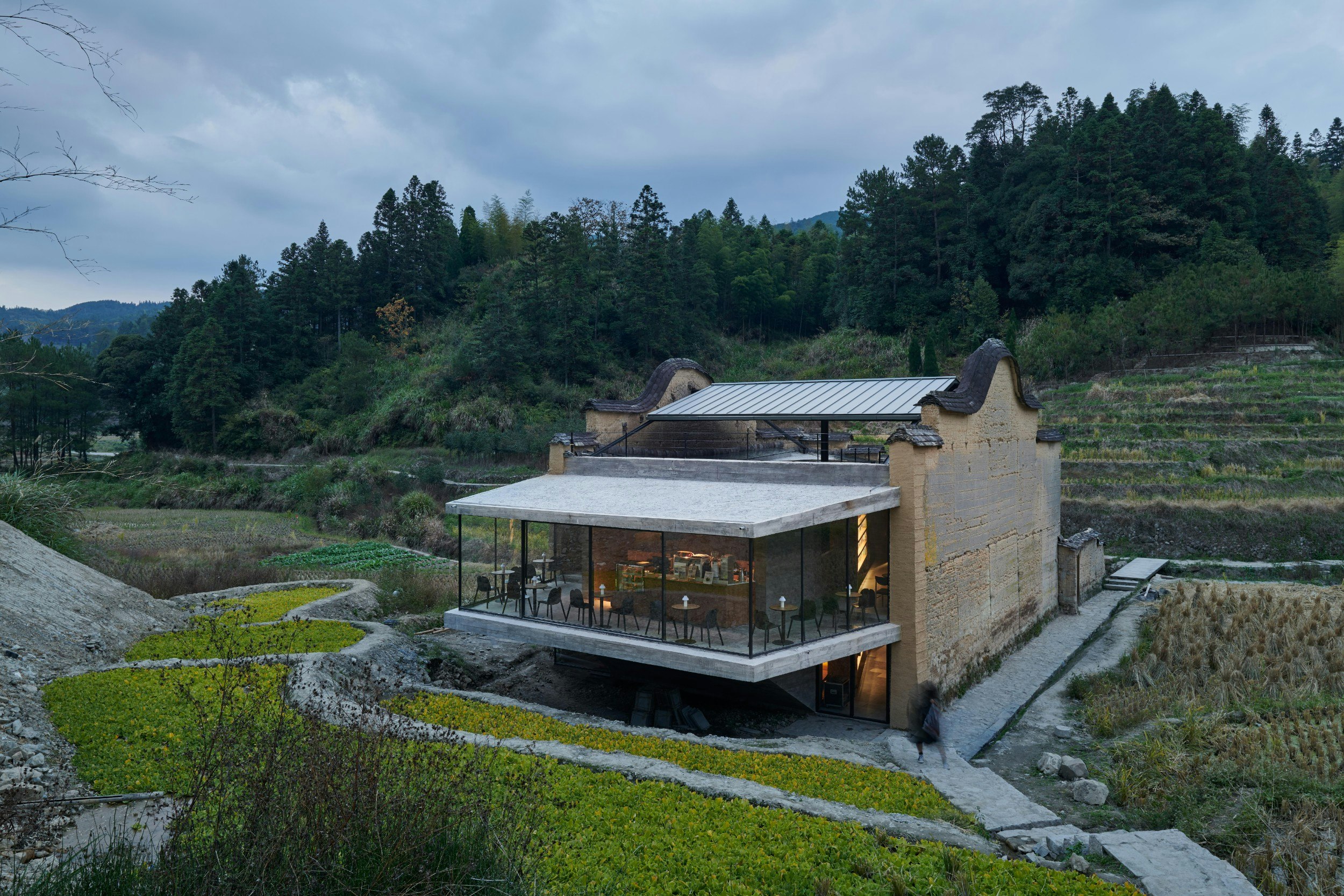 The Paddy Field Bookstore in China