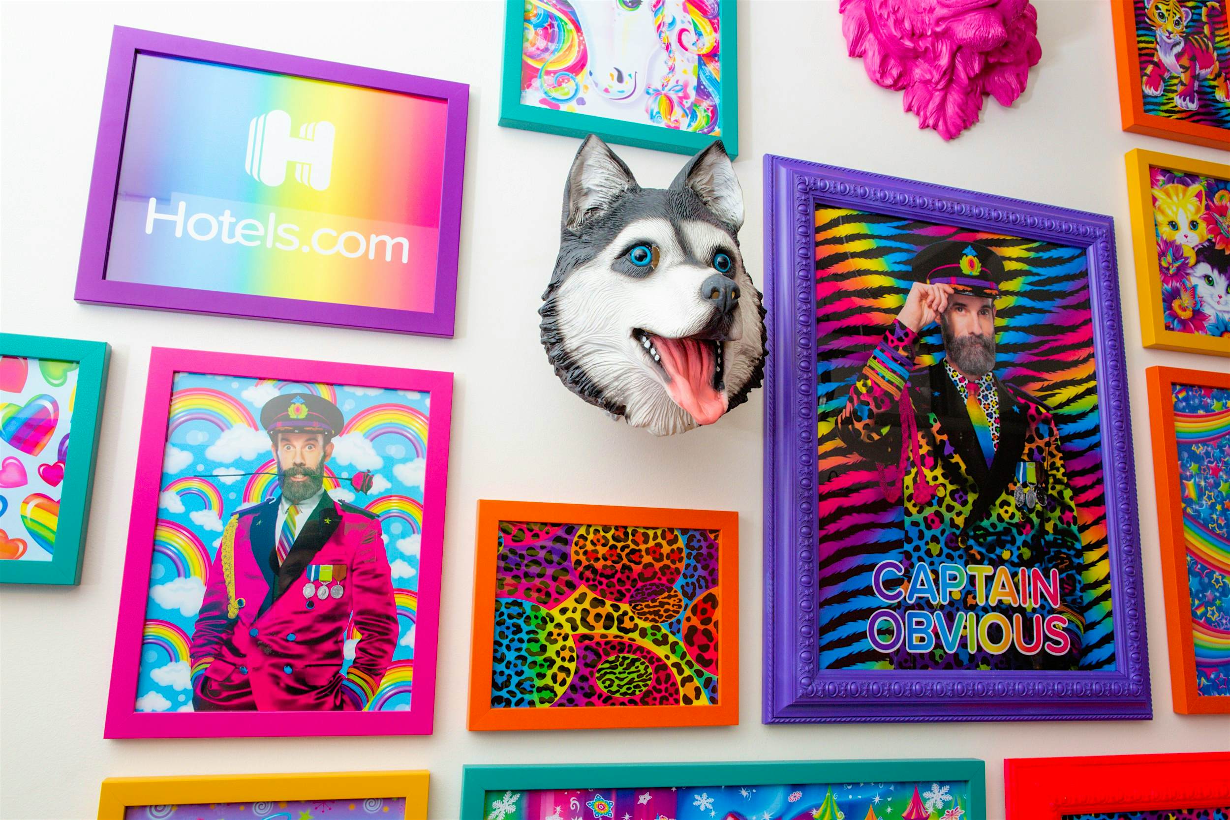 Live Out A 90s Fantasy In A Colorful Lisa Frank Rainbow Hotel