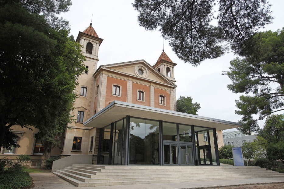 The exterior of the Chapel Torre Gibrona in Barcelona