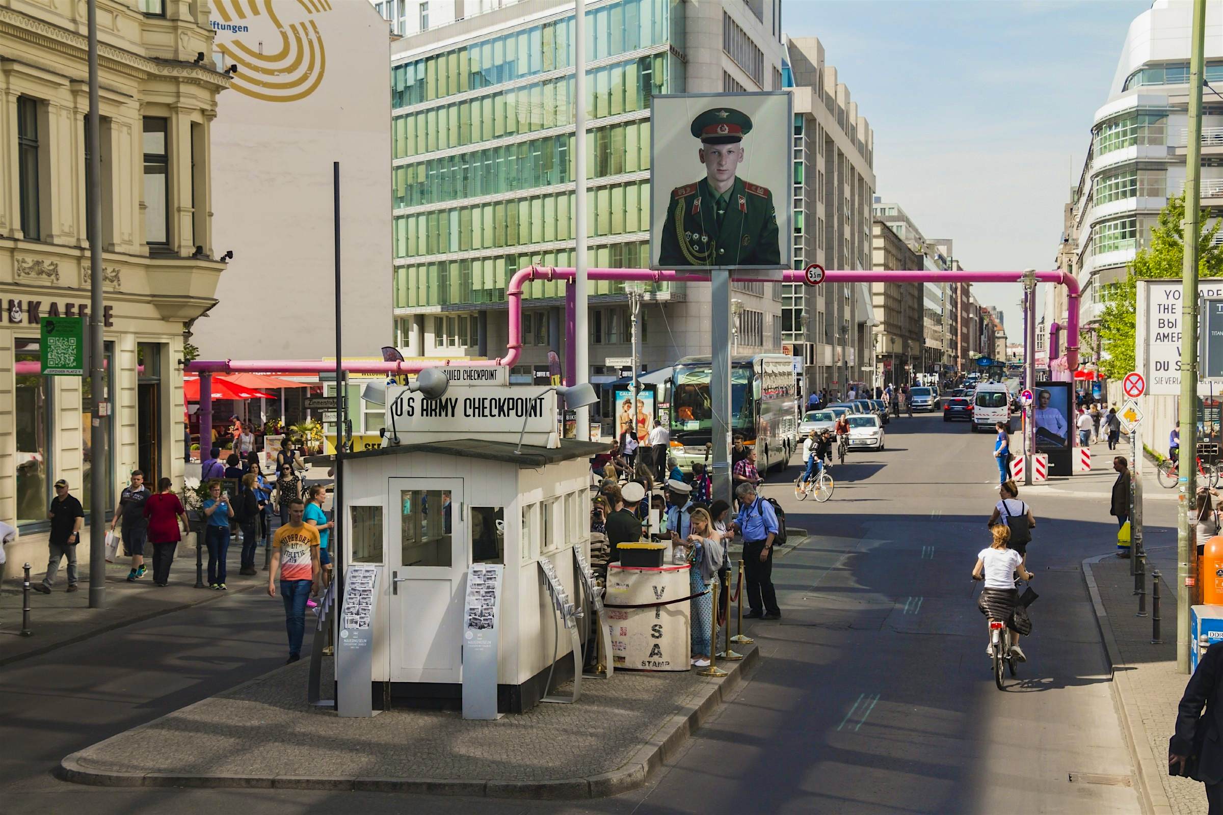 You’ll no longer see soldiers at Berlin’s Checkpoint Charlie - Lonely ...