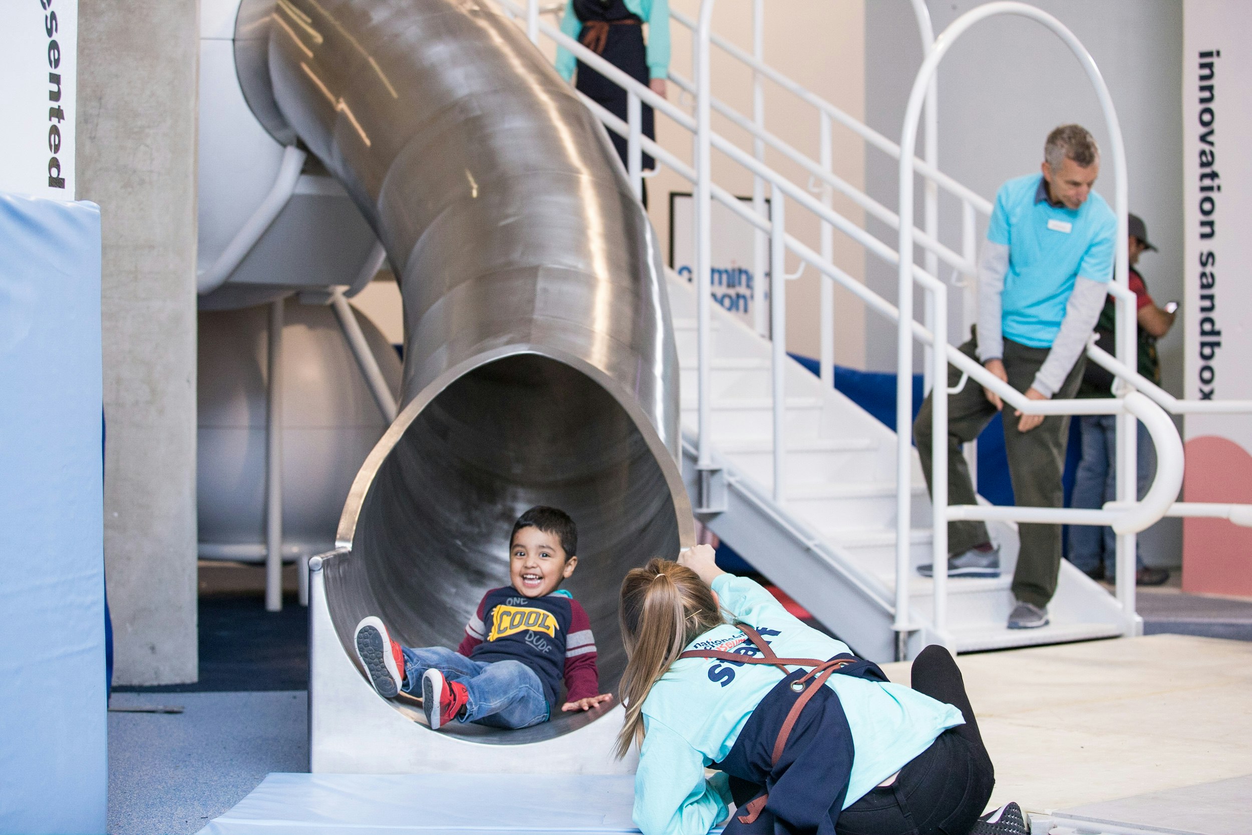 Child enters via slide.jpg