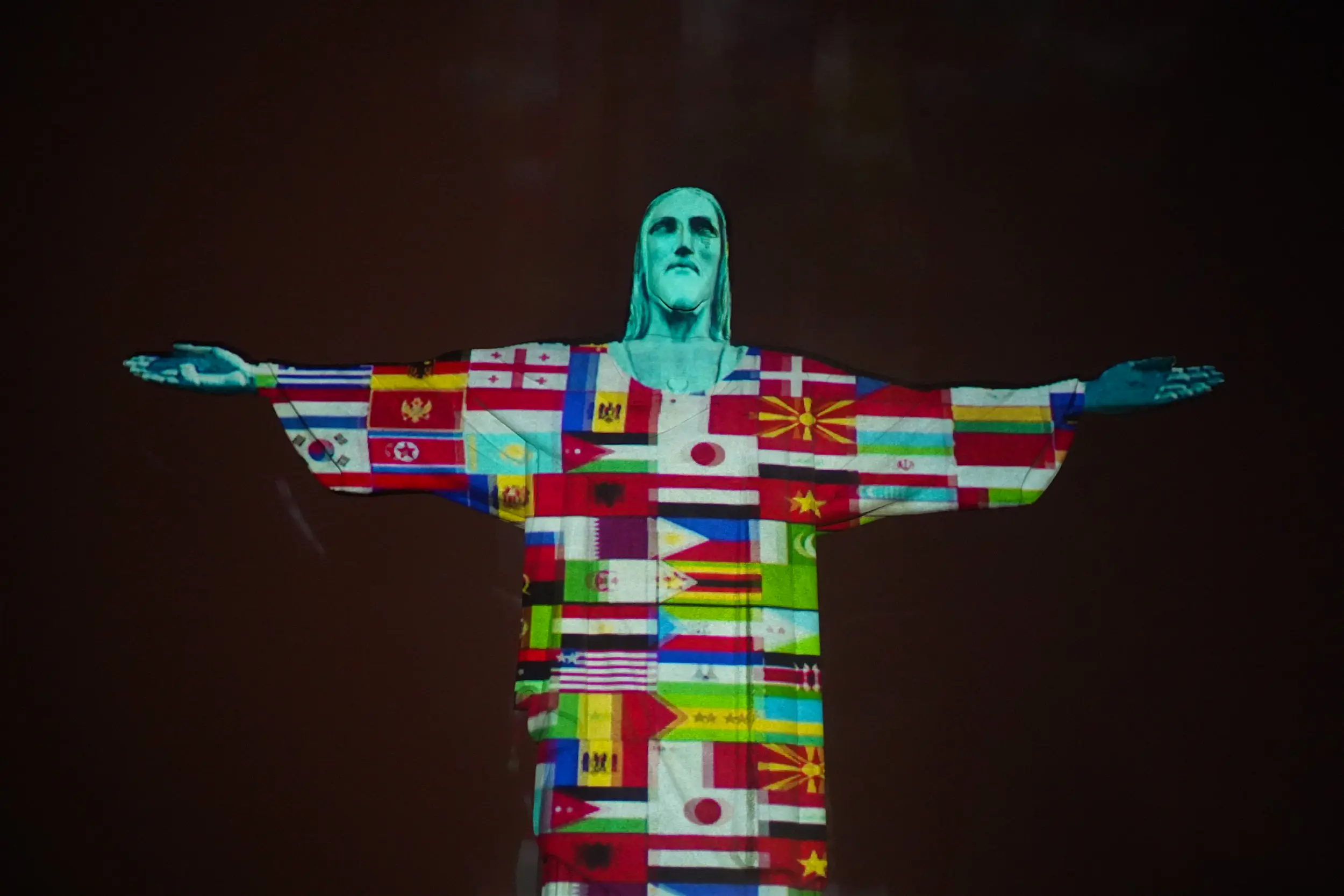 Image result for christ the redeemer coronavirus