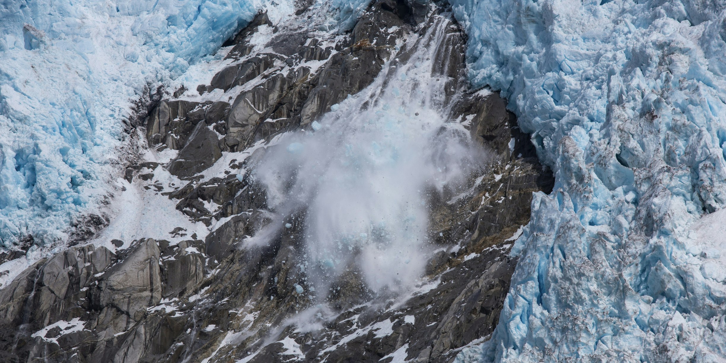 Columbia Glacier calving