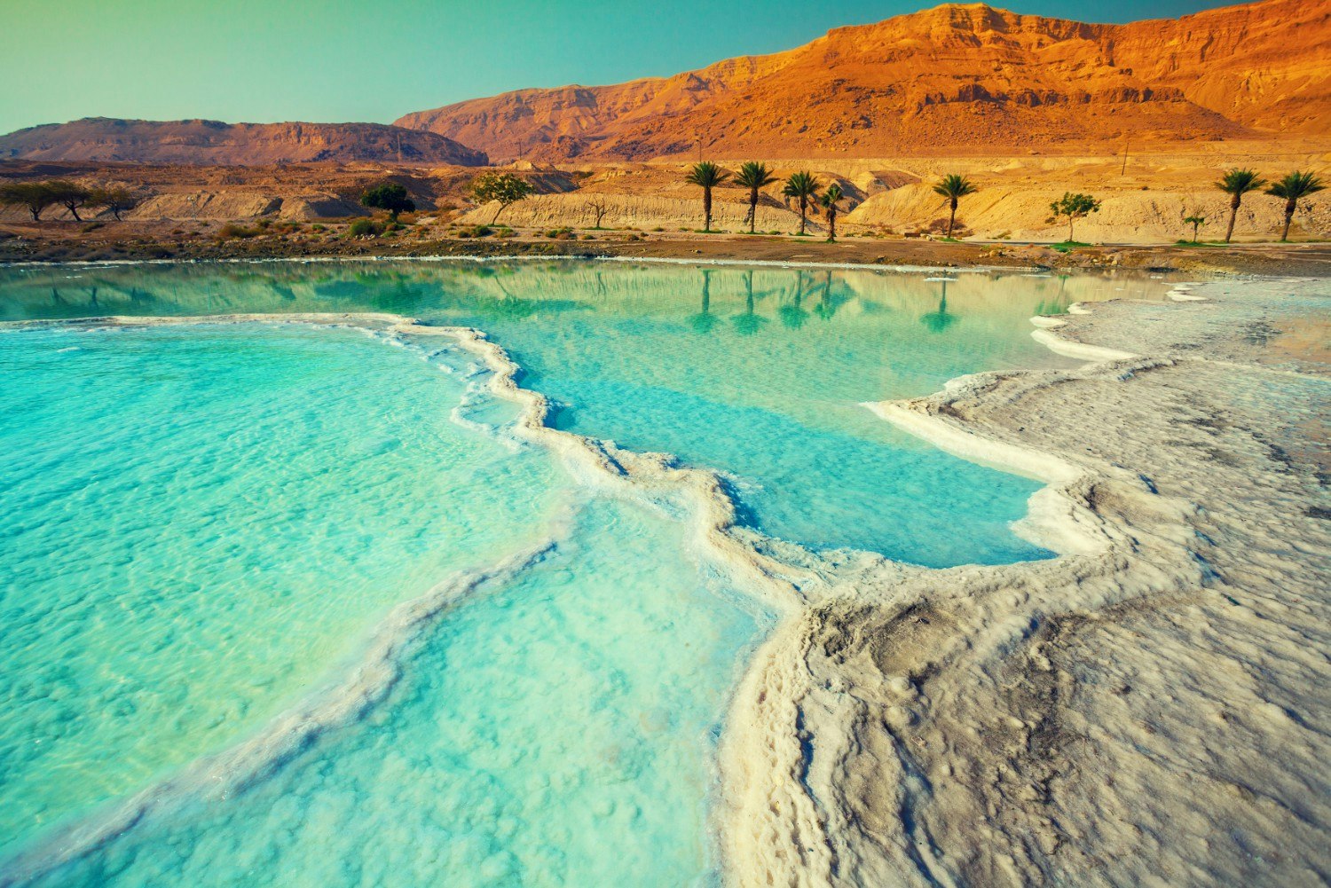 The Dead Sea in Israel and the Palestinian Territories