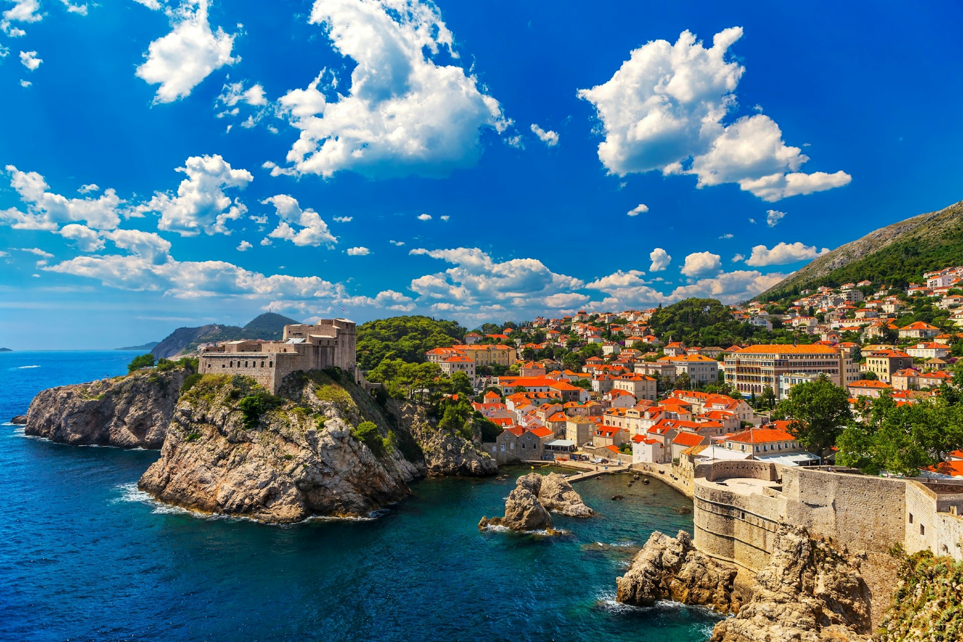 City of Dubrovnik, Croatia. 