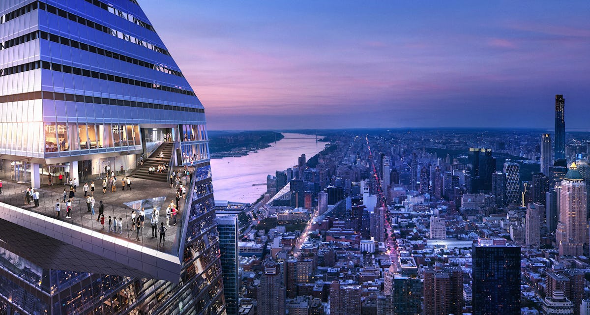 Hudson Yards' Edge, a 1,131-foot sky deck in NYC, opens in March 2020