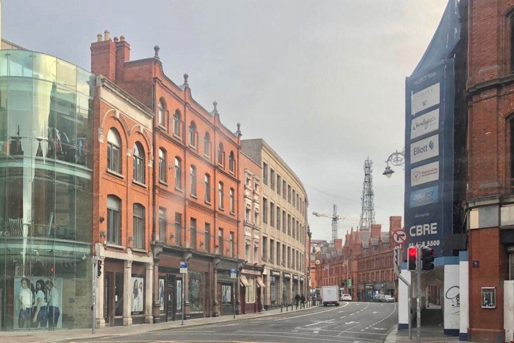 Georges Street in Dublin