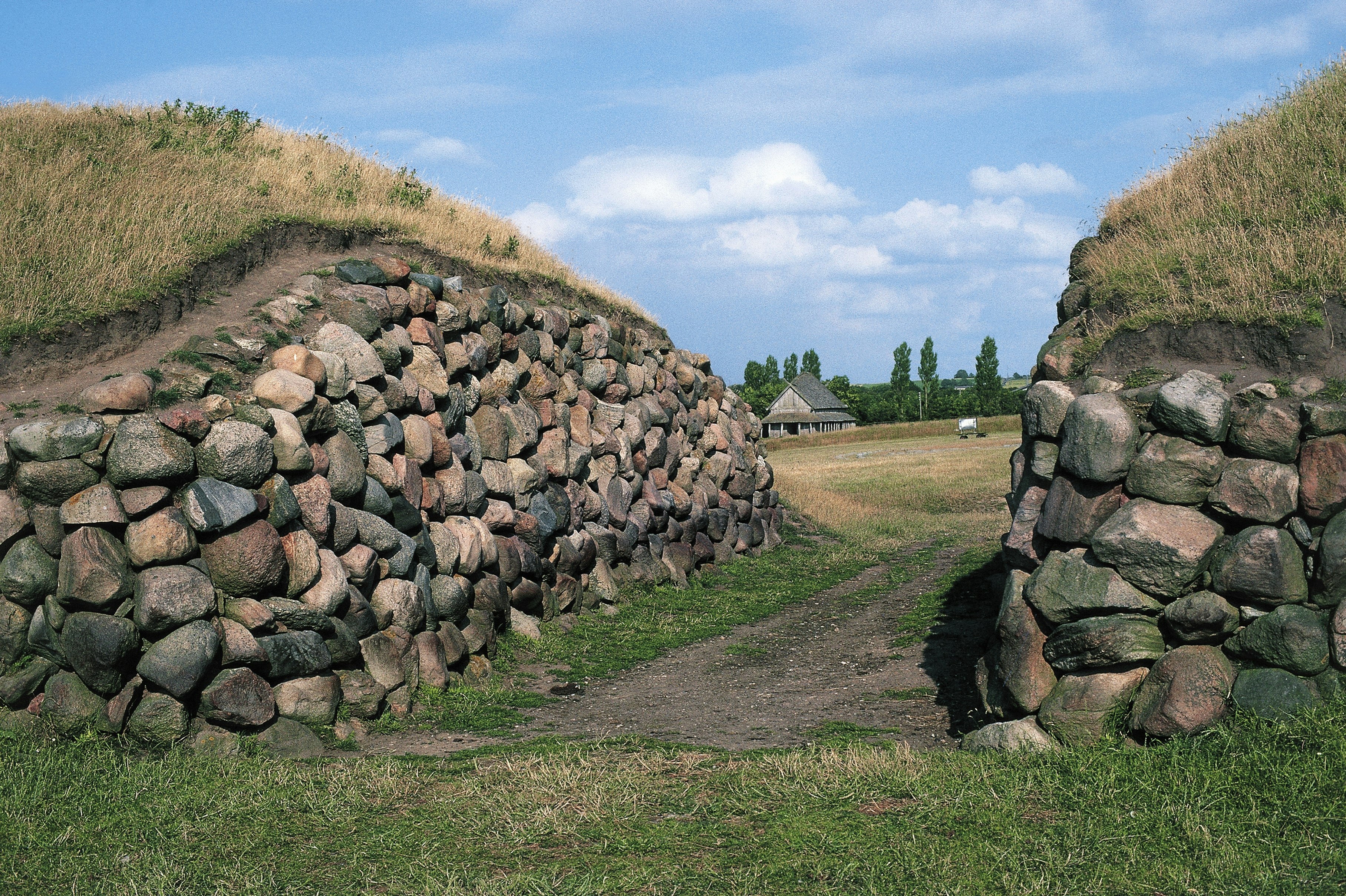 Viking ring fortress in Trelleborg