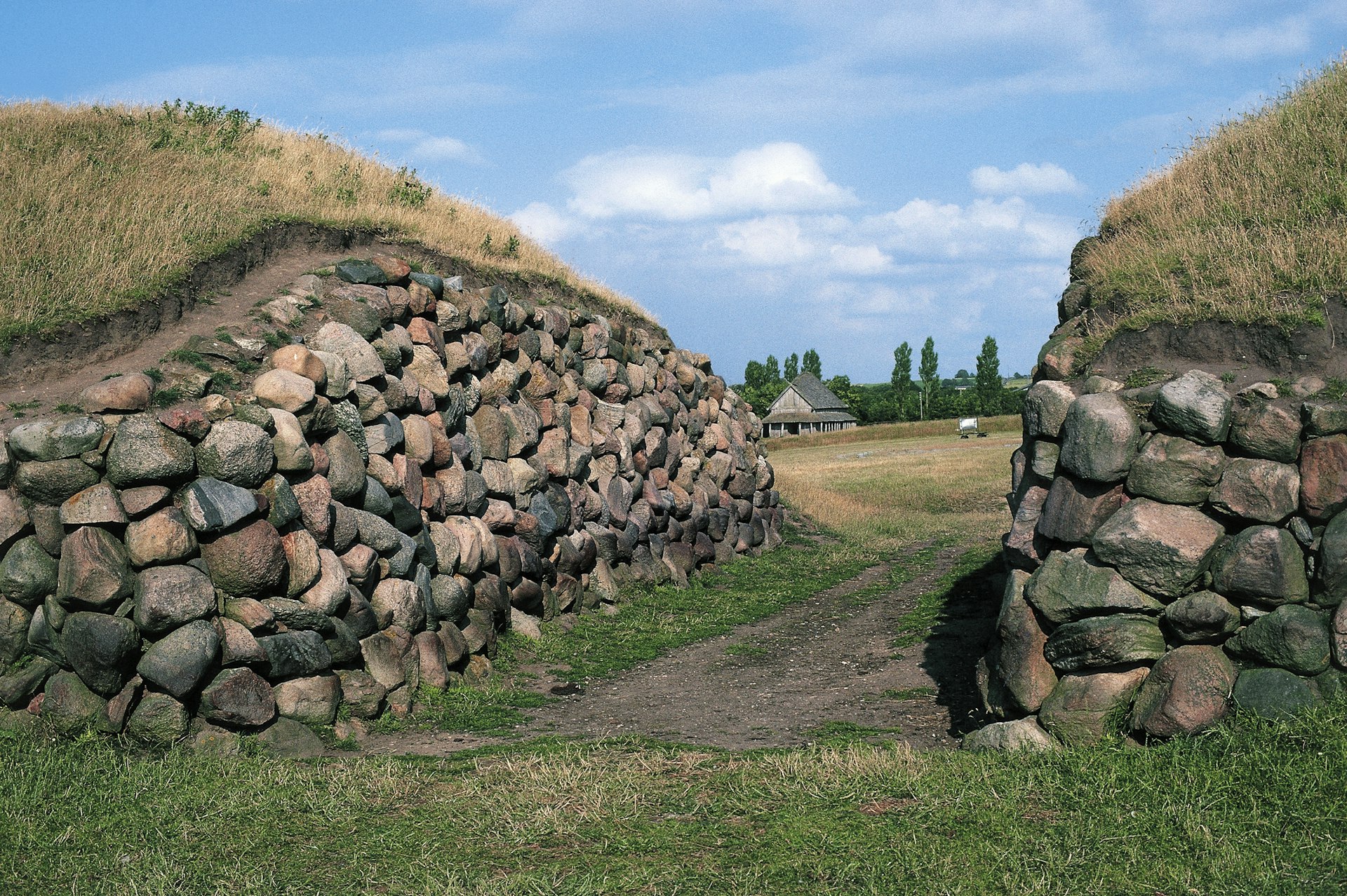 Viking ring fortress in Trelleborg