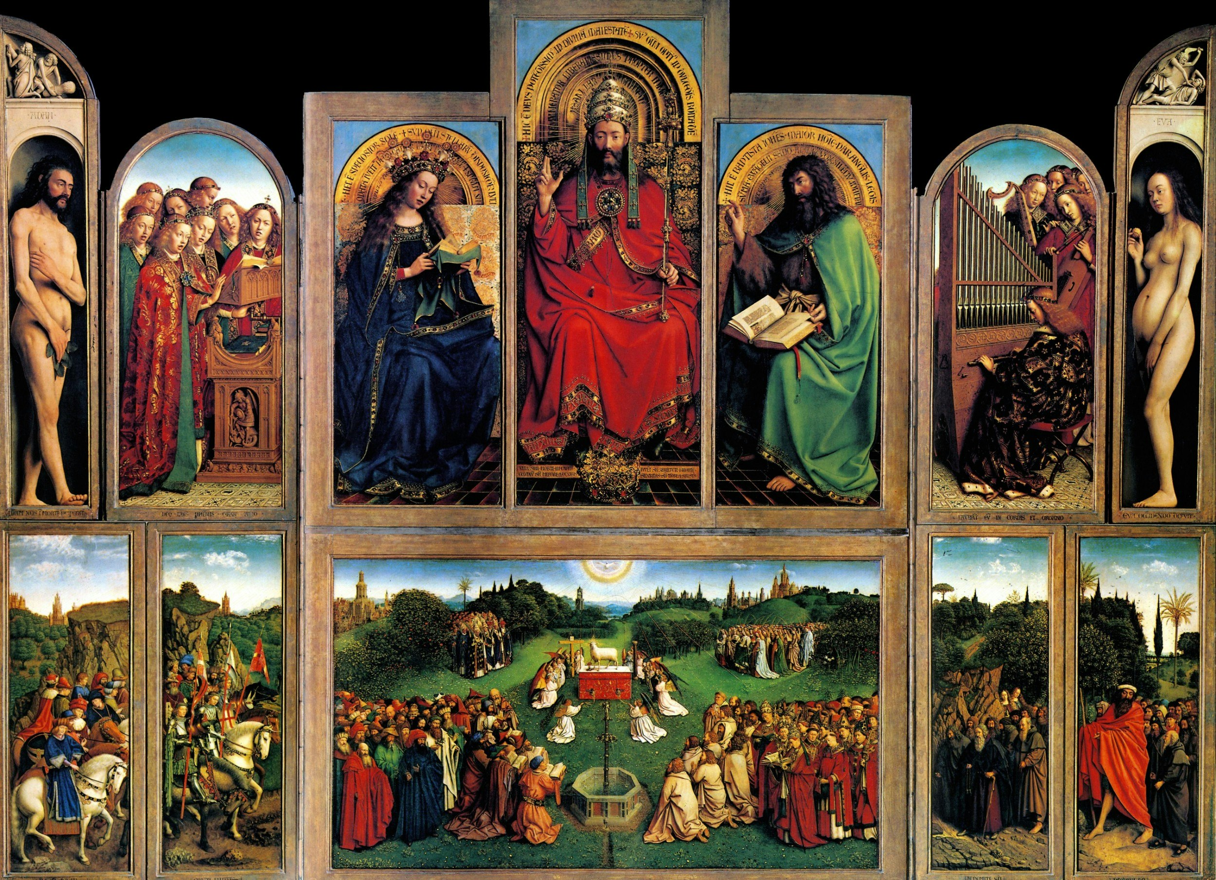 The Ghent Altarpiece masterpiece