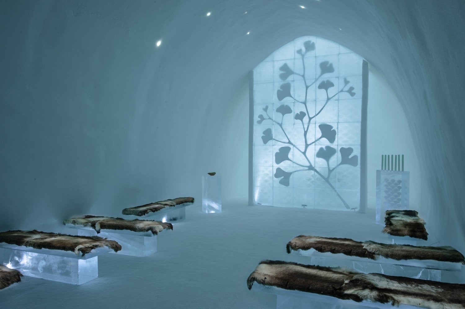 Ginkgo design at the Icehotel 30