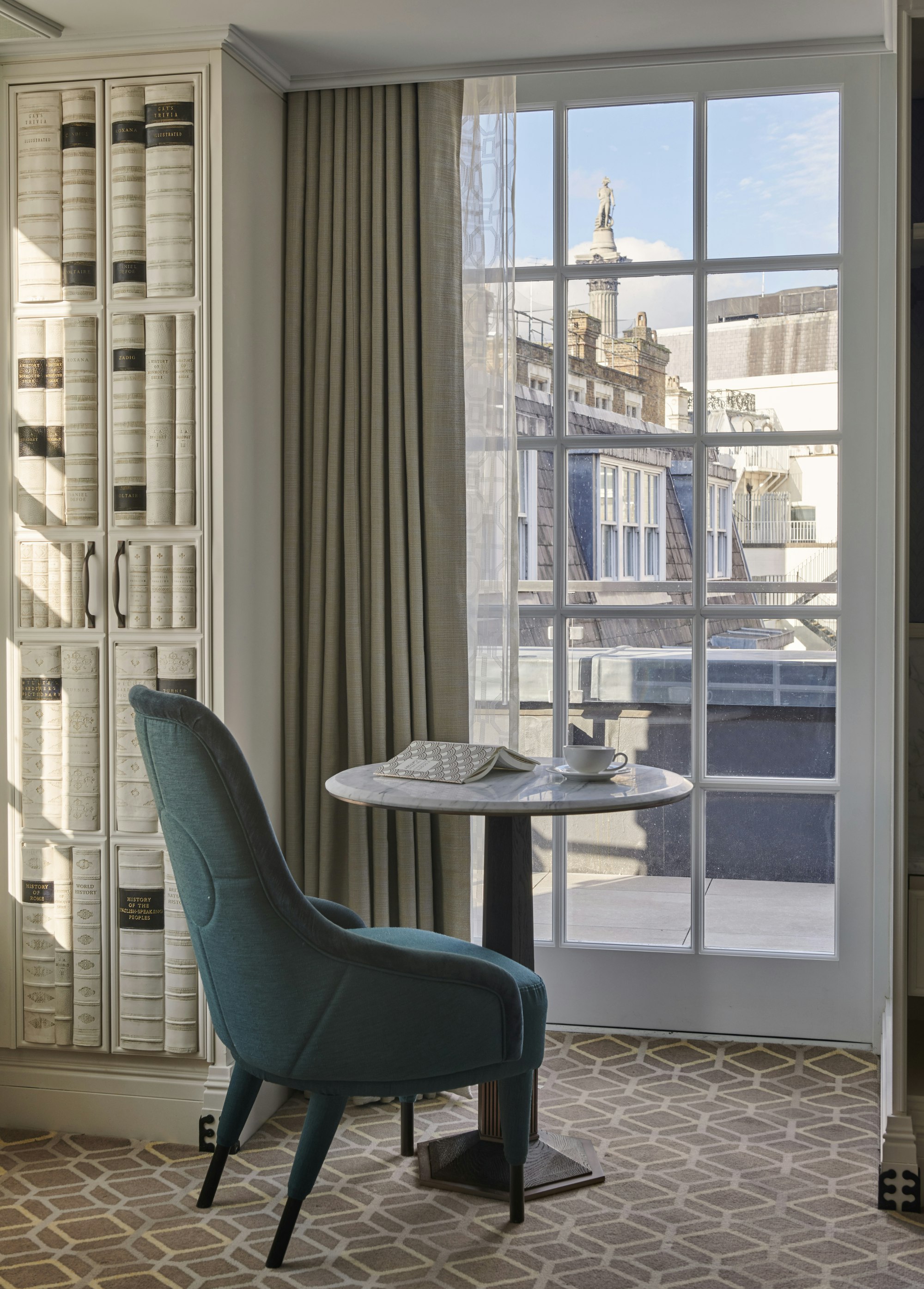 The rooms at Great Scotland Yard Hotel offer stunning views of London 