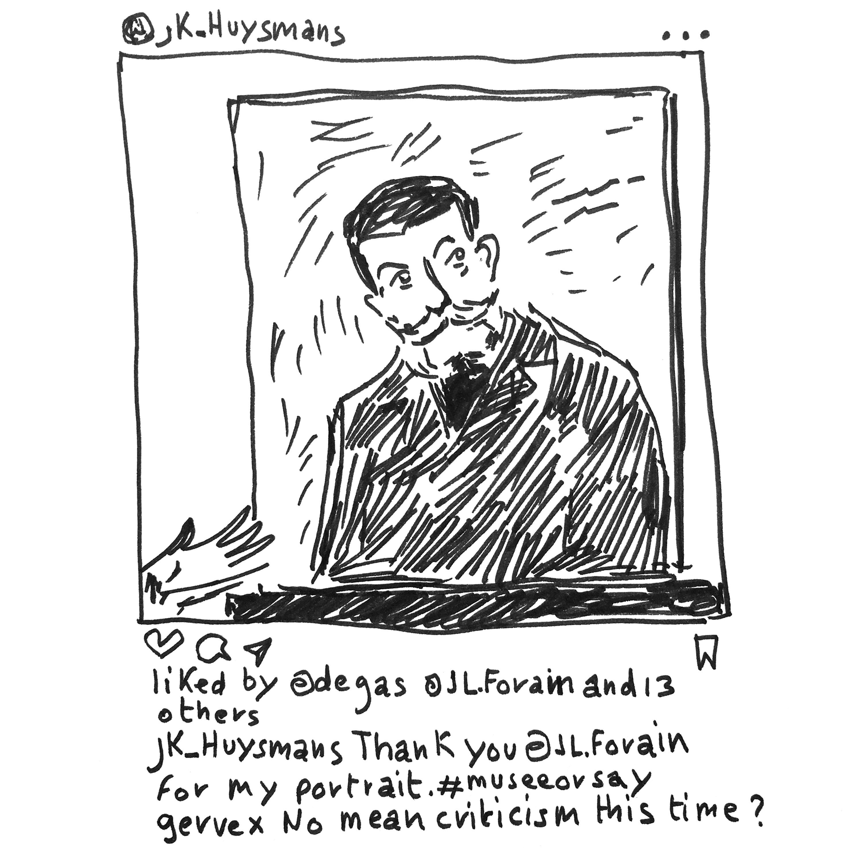 A sketch of Huysmans_Forain by Jean-Philippe Delhomme.jpg