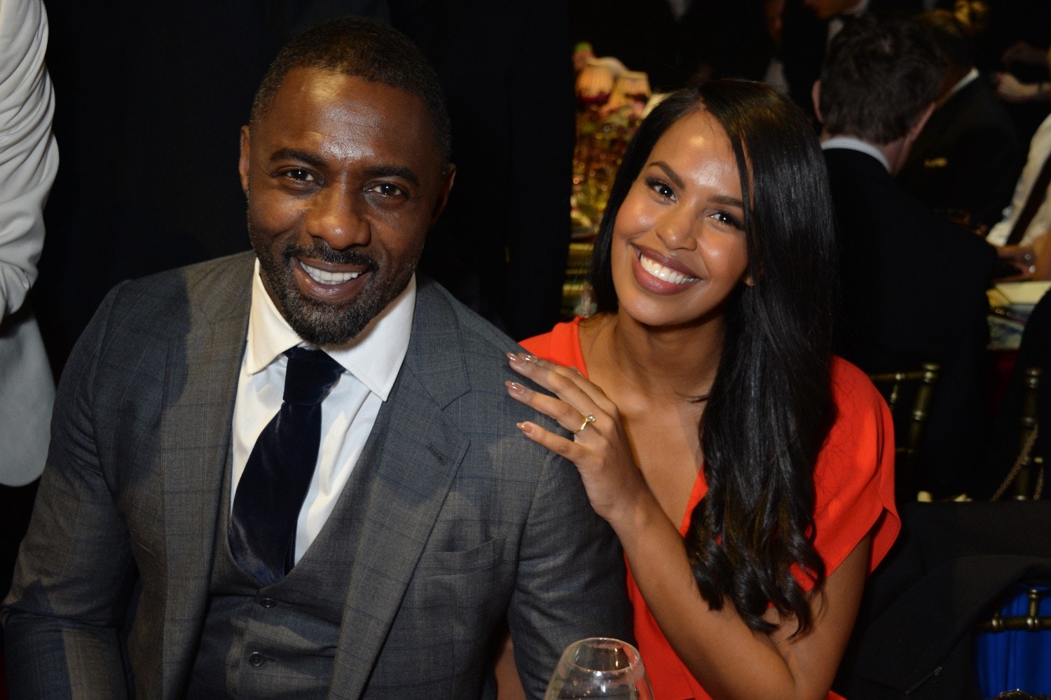 Idris Elba and his wife Sabrina Dhowre