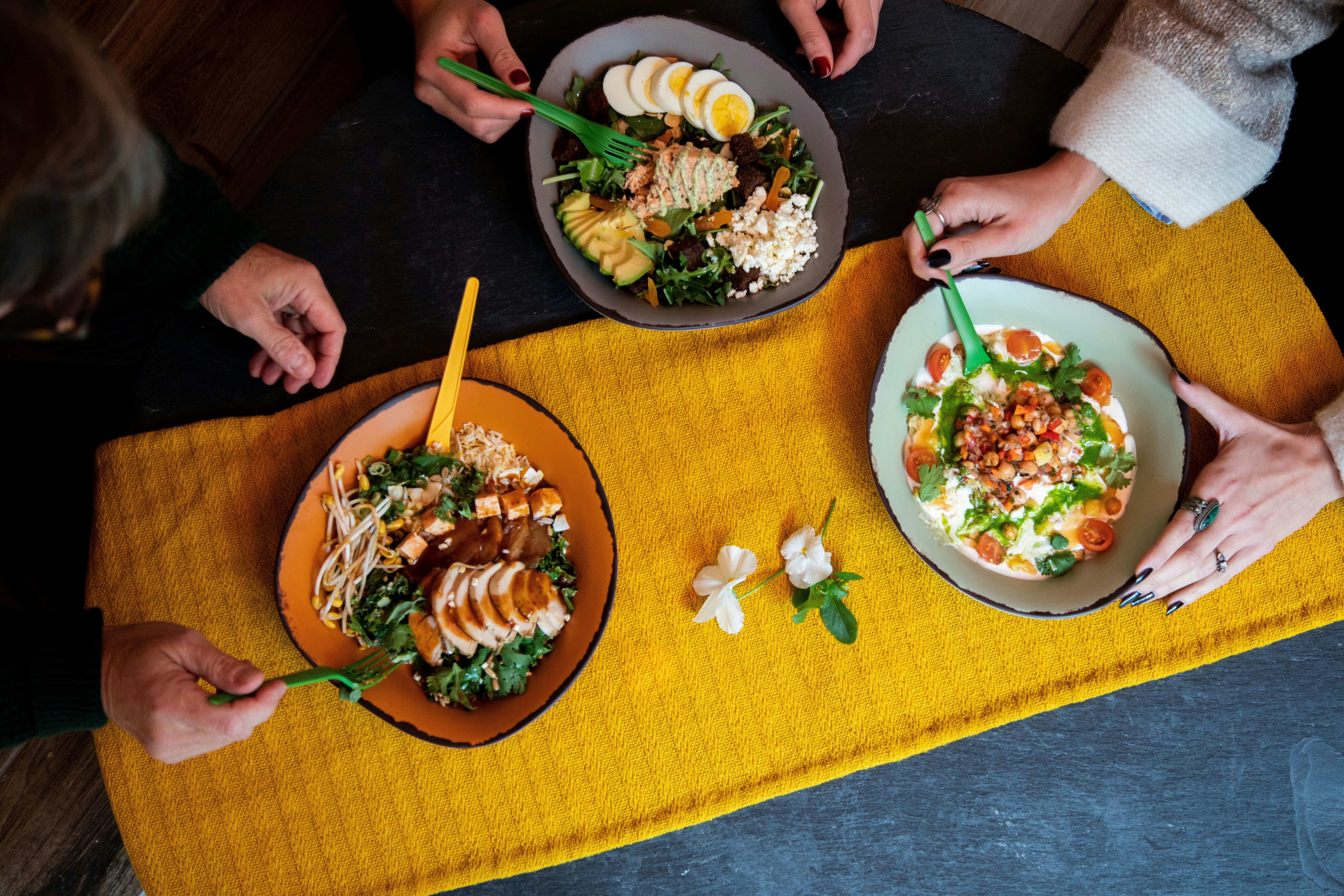 A fusion bowl from Immigrant Food in Washington D.C