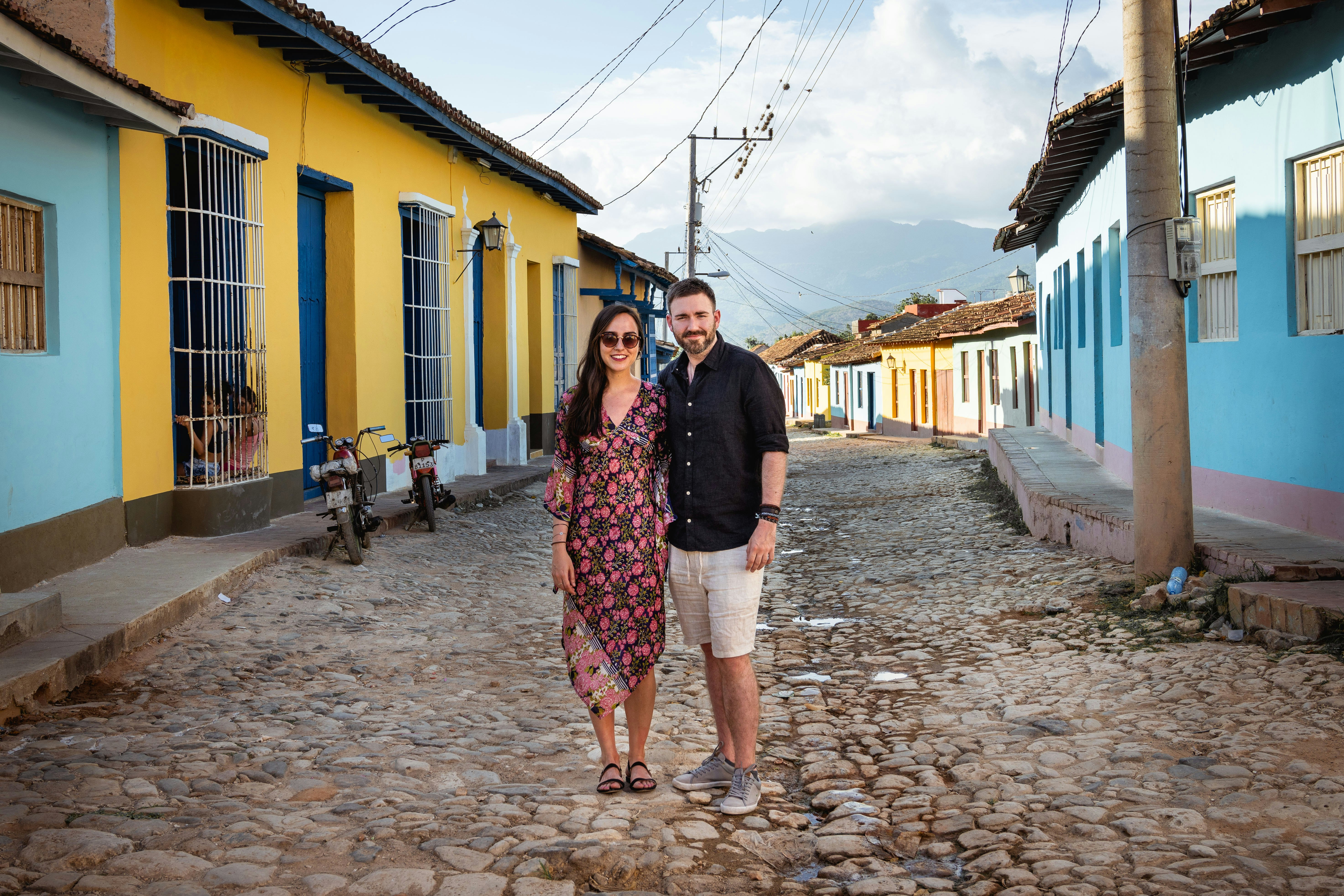 Celia and Jamie in Cuba