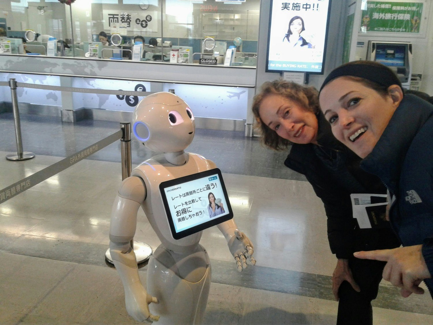 Maxine and Laura DeCook in Japan