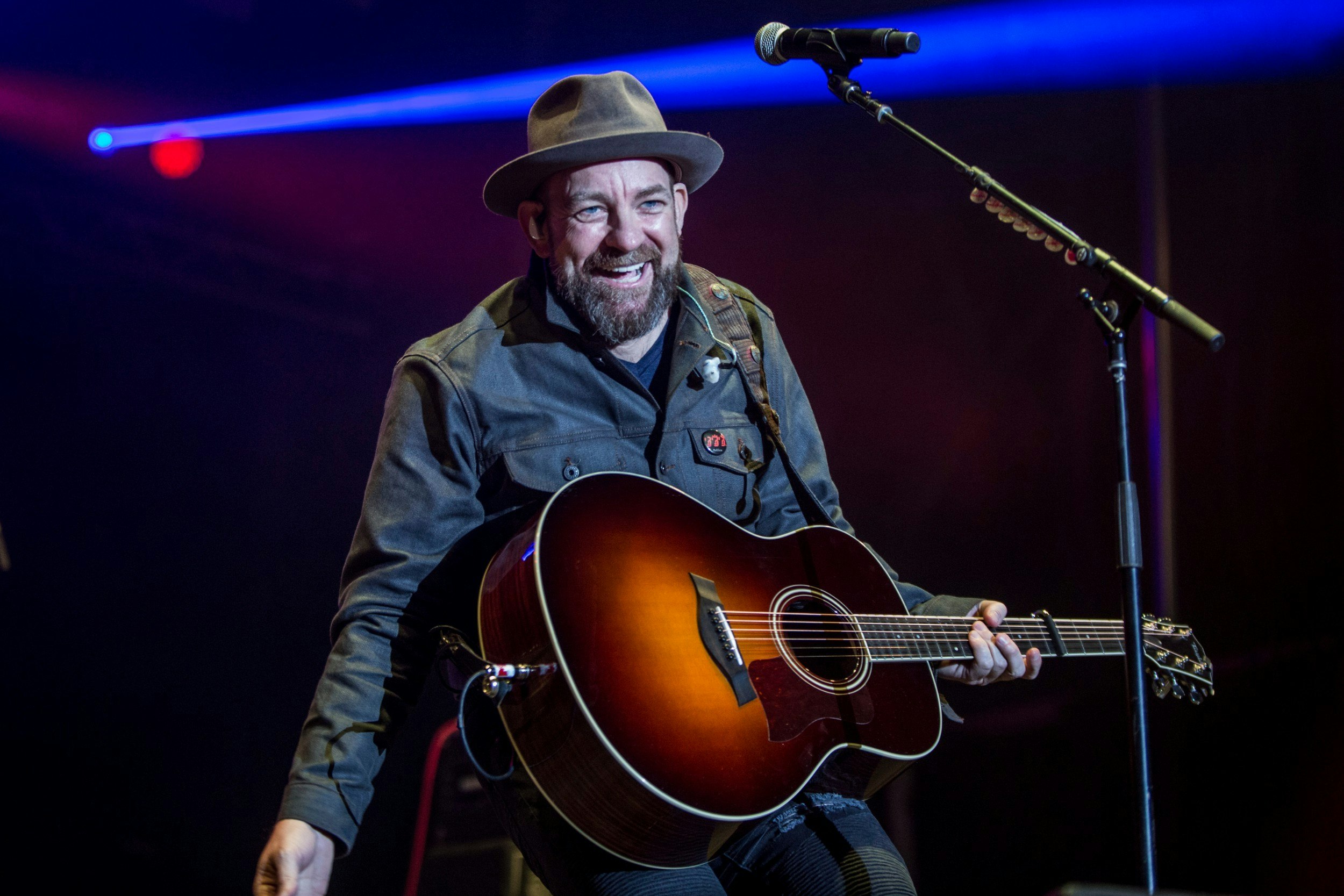 Kristian Bush performing on stage