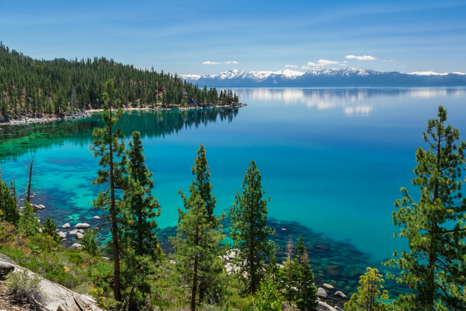 Lake Tahoe in the US