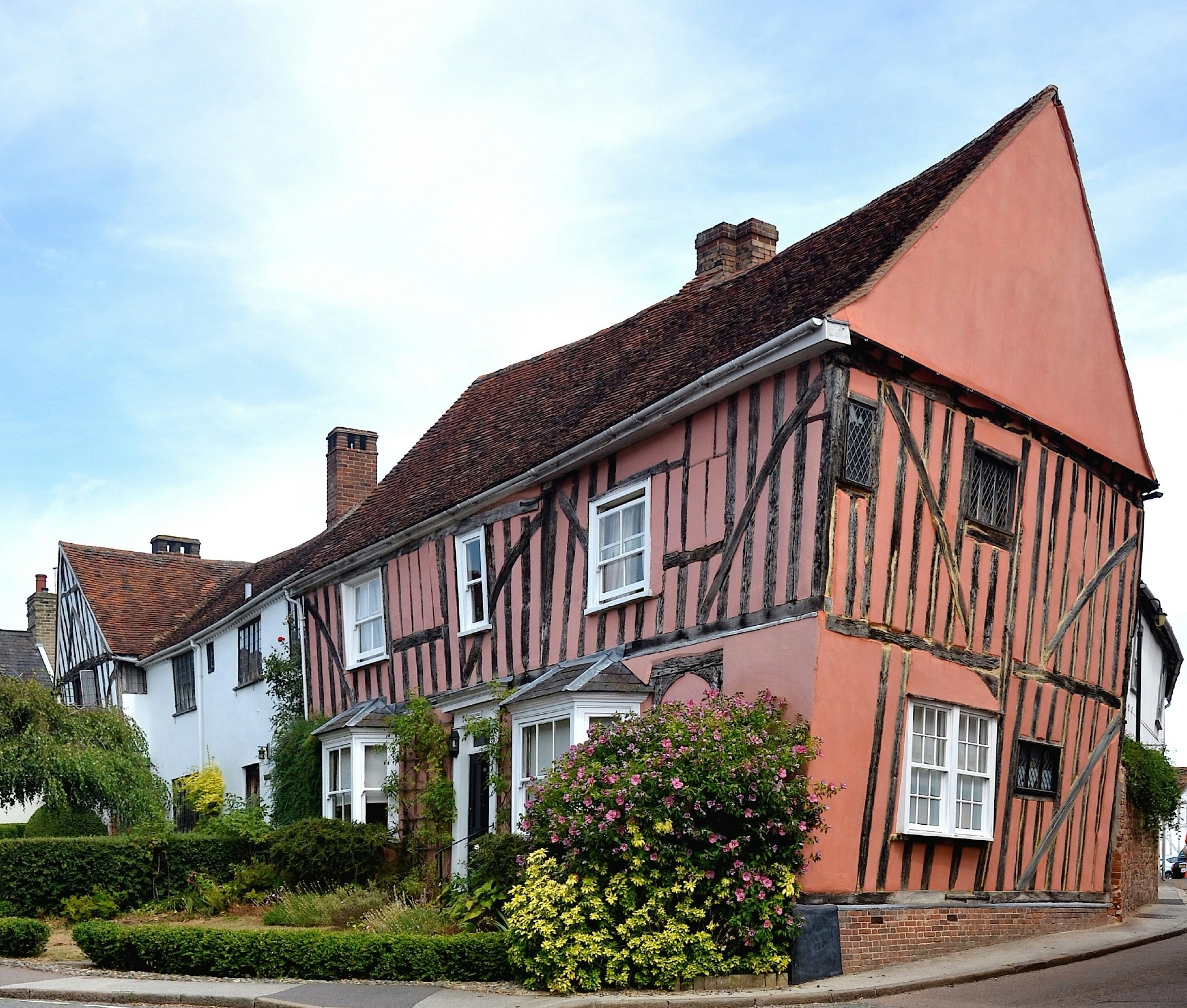 A beautiful old tudor house in Lavenham, Suffolk