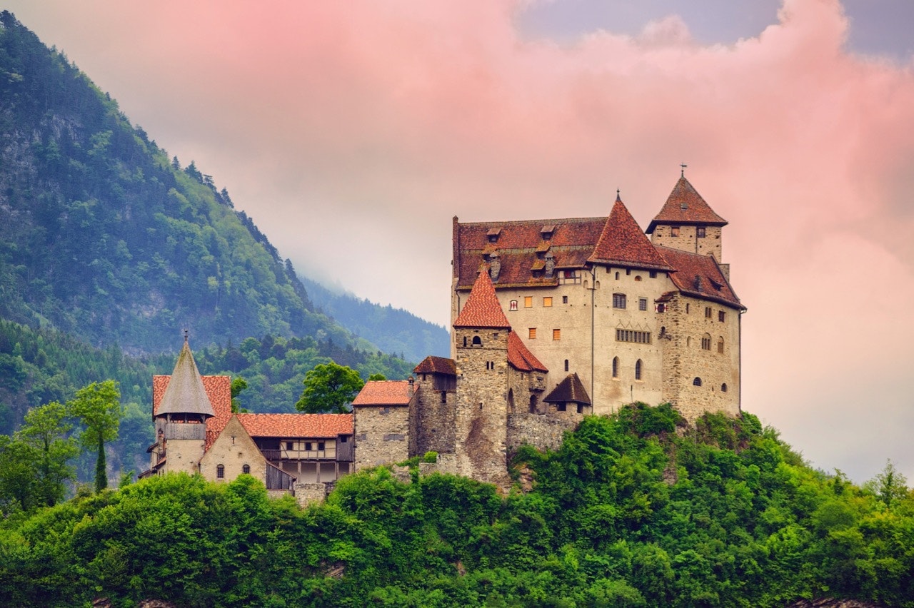 Gutenberg Castle, Principality of Liechtenstein.