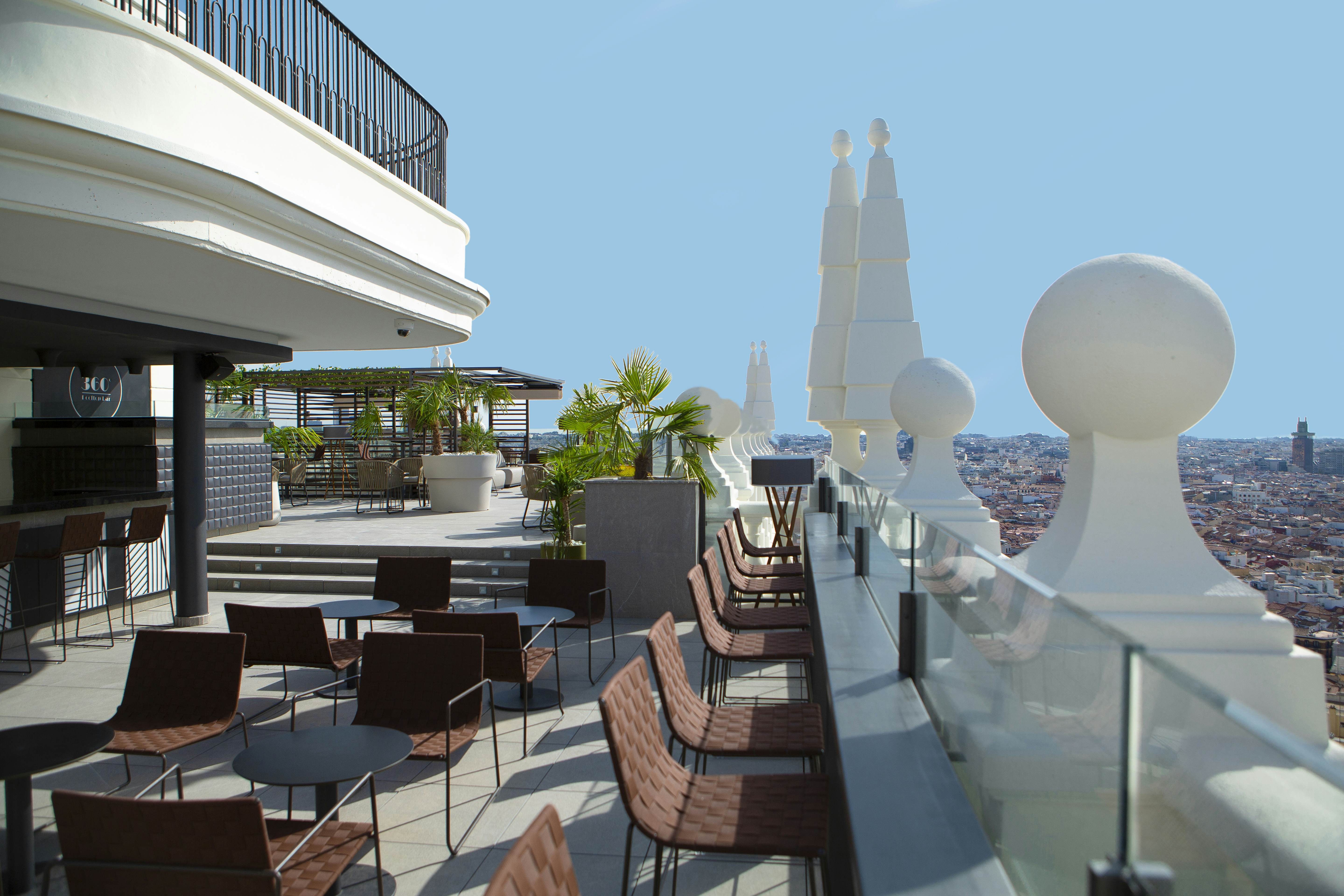 Rooftop Bar Riu Madrid | Hotel Riu Plaza España, official website – LTGCJ