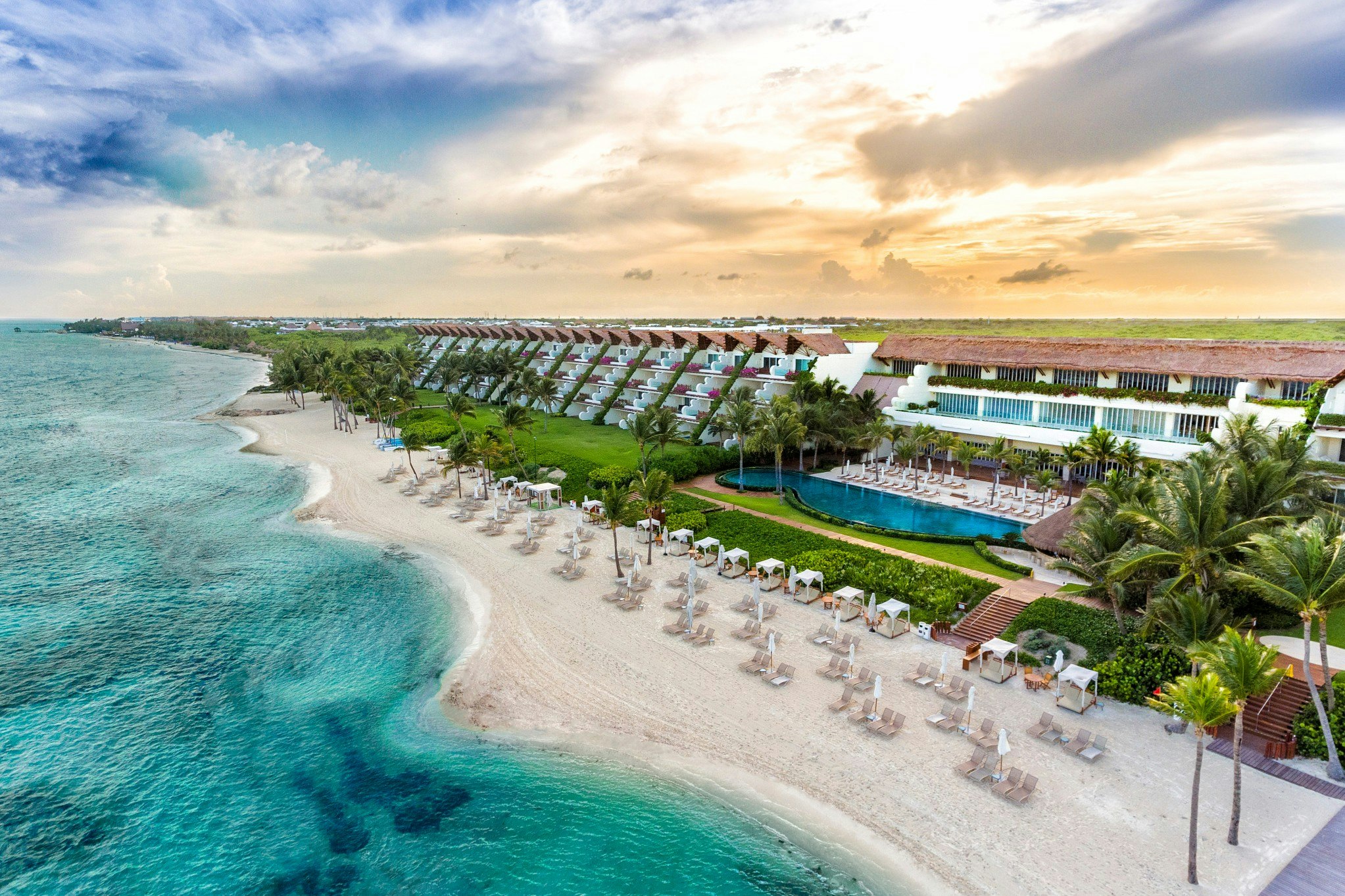 Panoramic of Grand Velas Riviera Maya resort