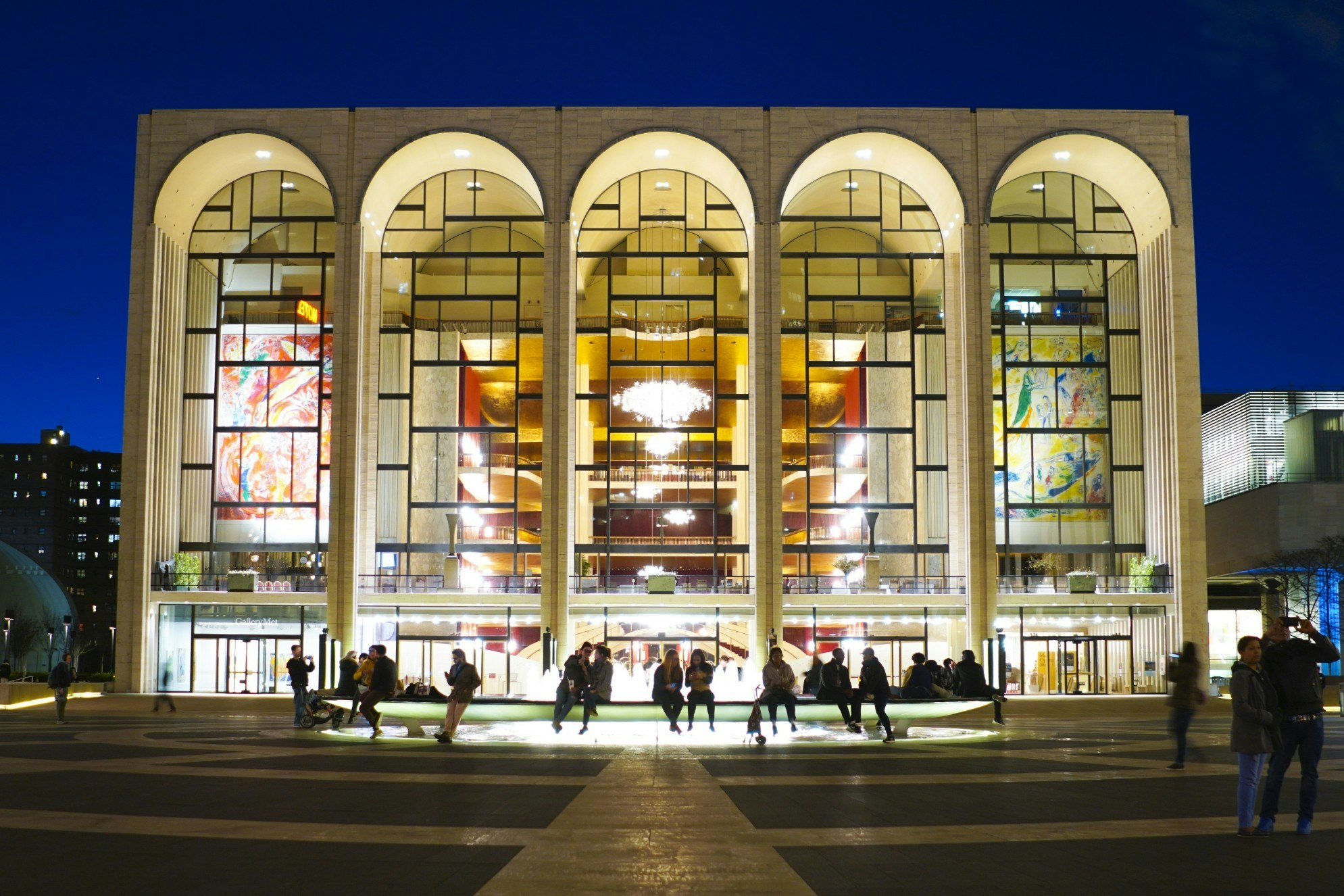 The Metropolitan Opera at Lincoln Center in Manhattan