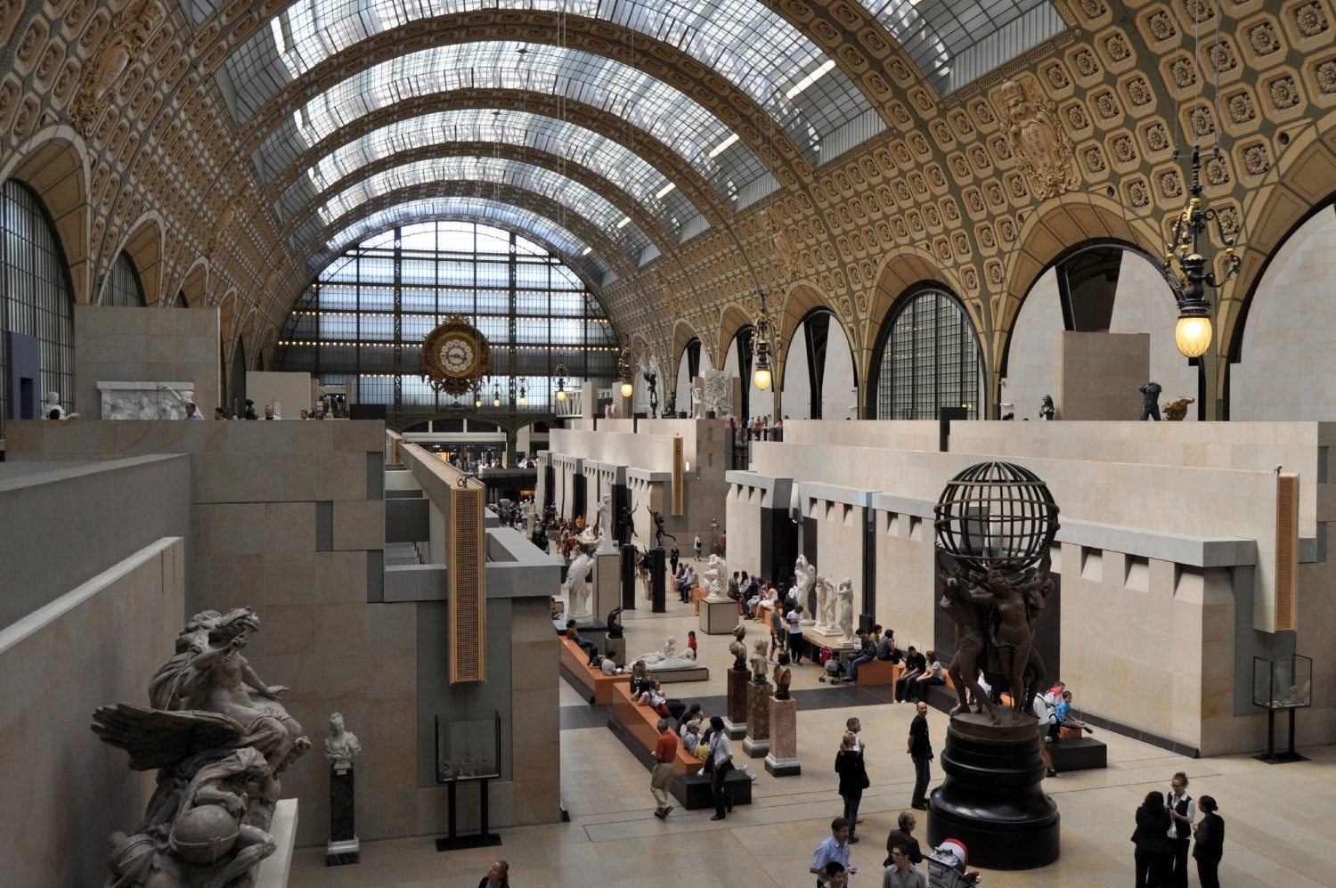 Inside the Main Hall of the Musée d'Orsay 