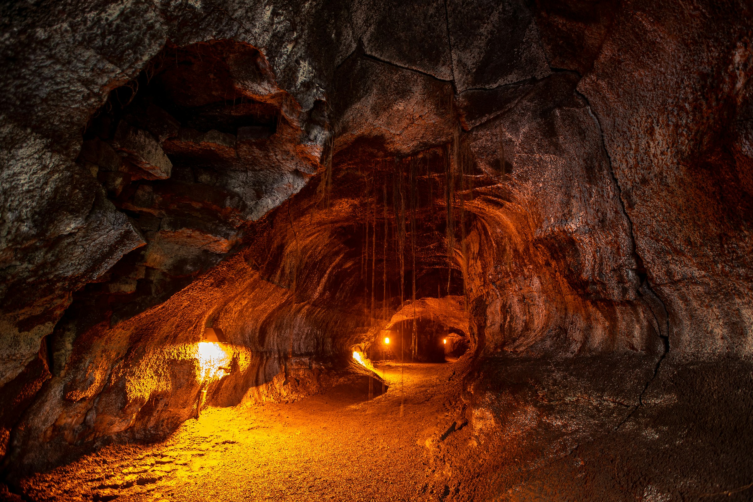 Hawaii Volcanos National Park's Nāhuku-Thurston lava tube