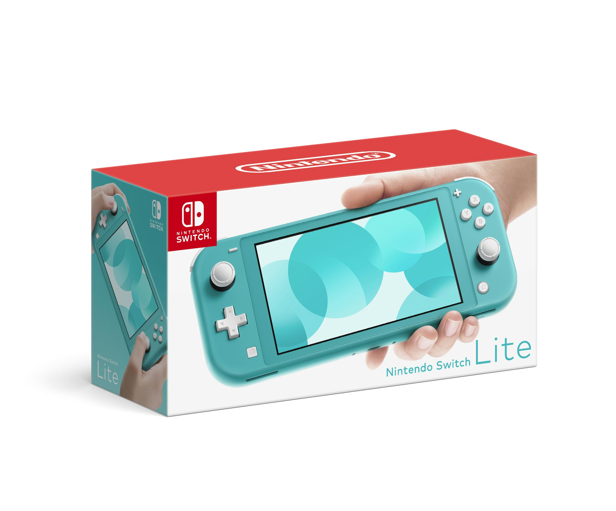 The box for the Nintendo Switch Lite