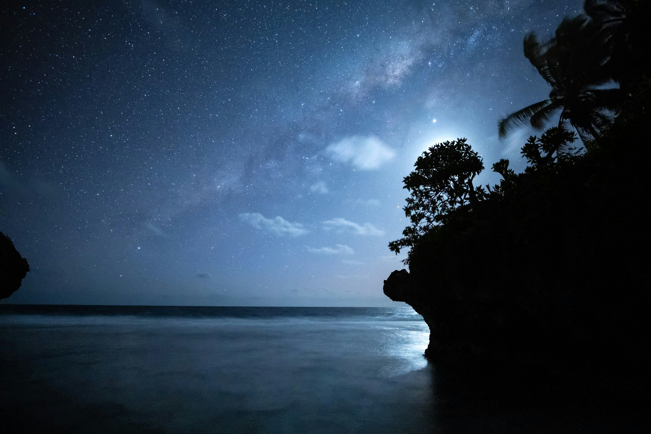 The dark sky at the Pacific island of Niue