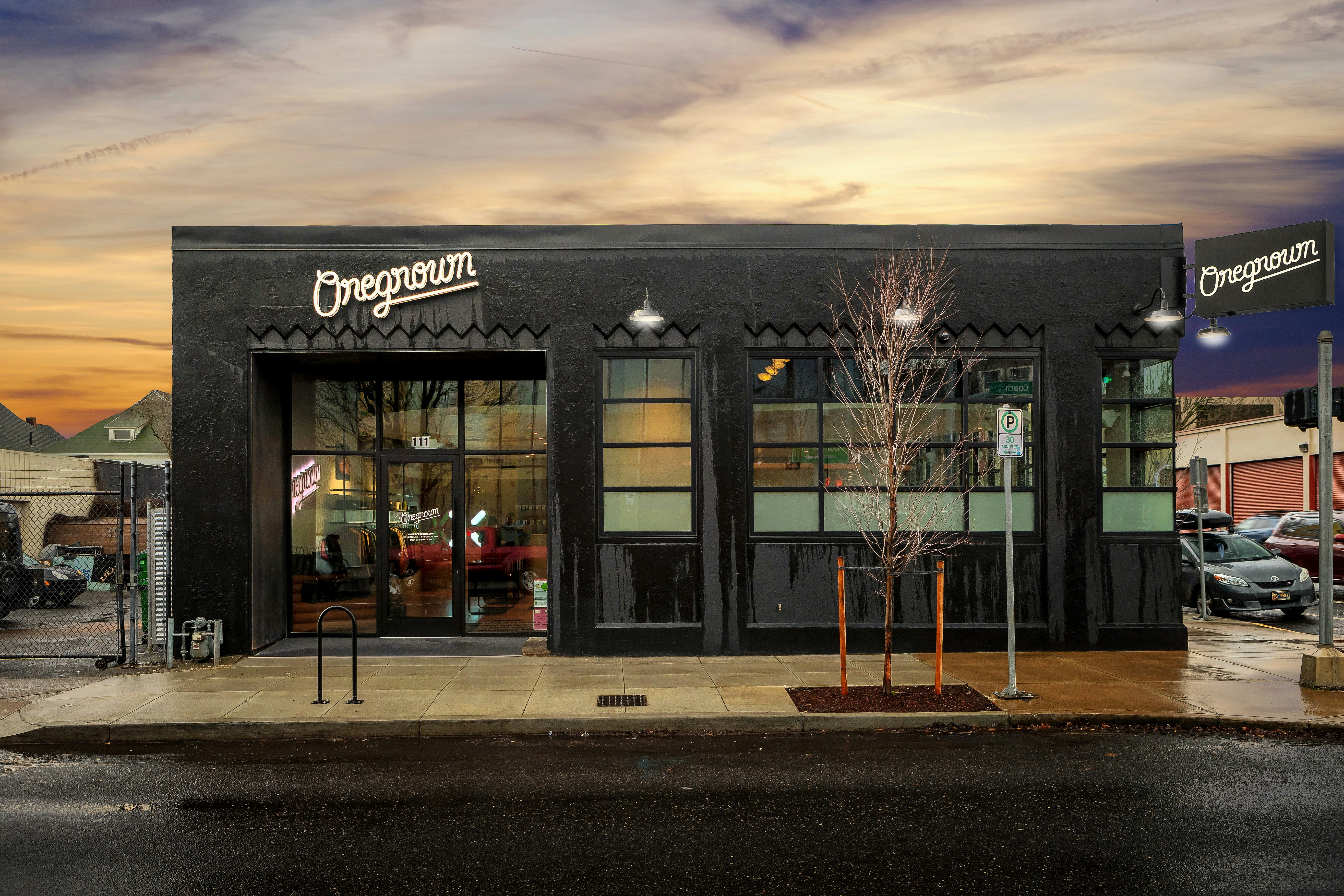 The exterior of the new Oregrown retail space in Portland's Buckman neighborhood