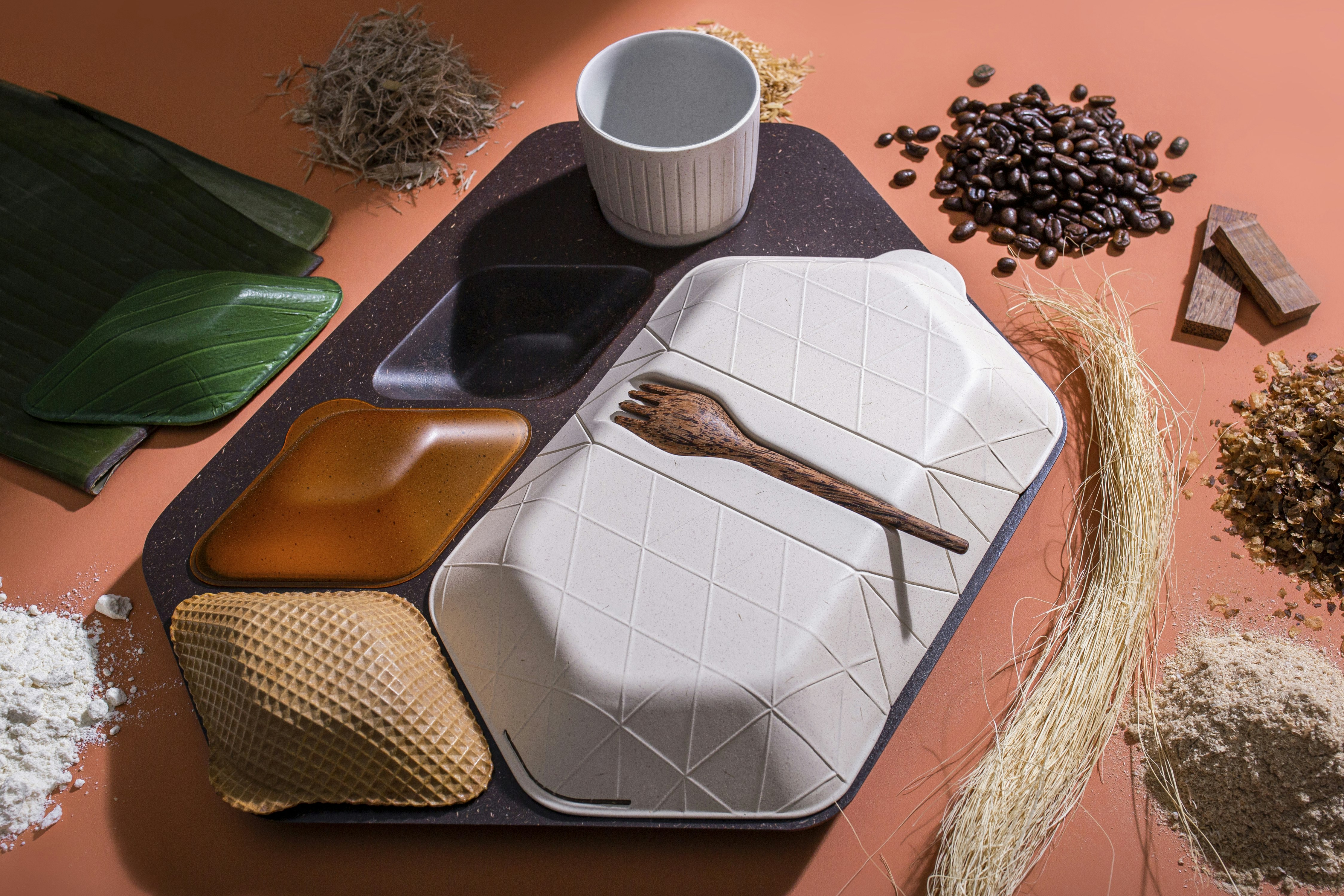 Eco-friendly meal tray