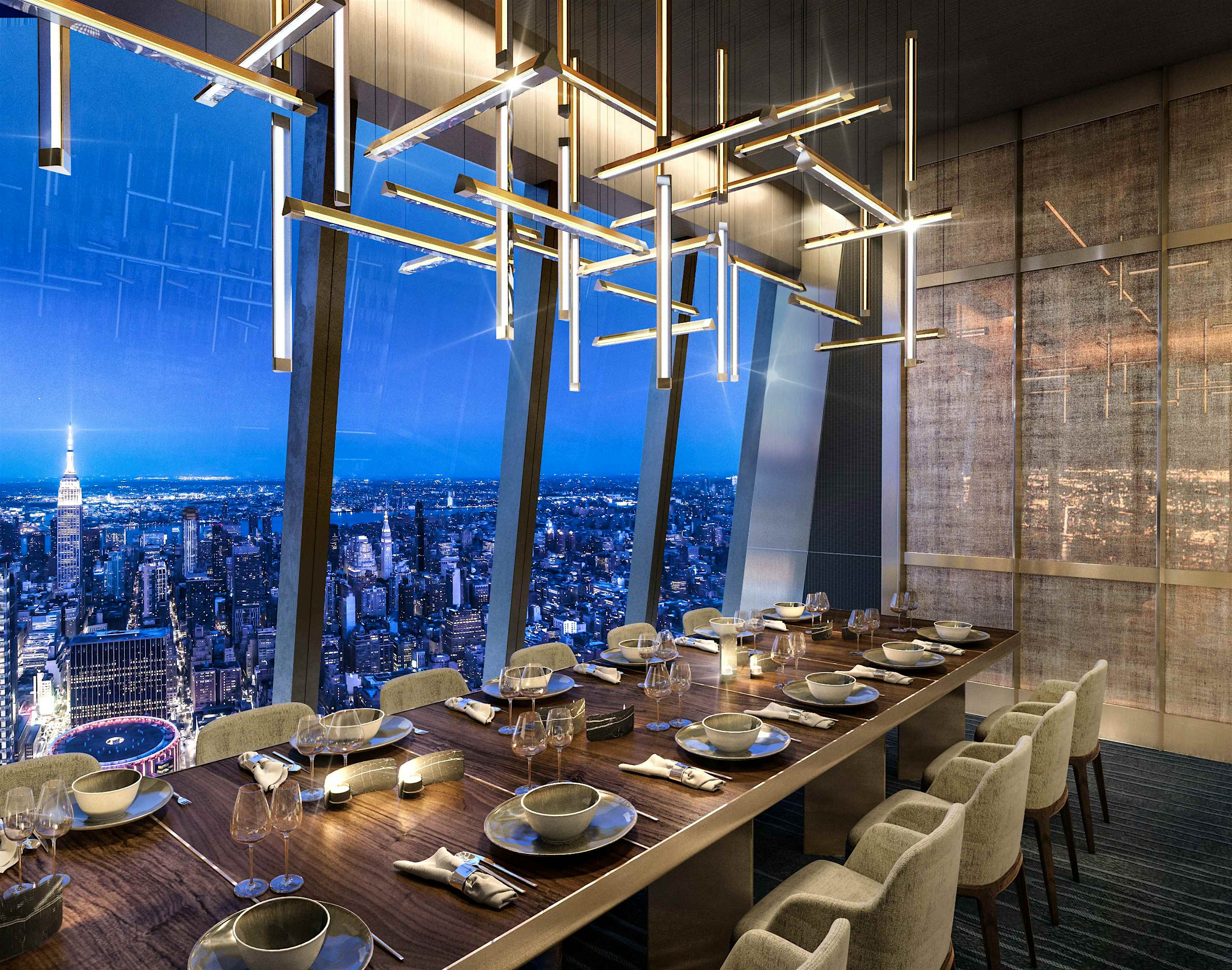 This 101st-floor restaurant will have stunning views of New York City