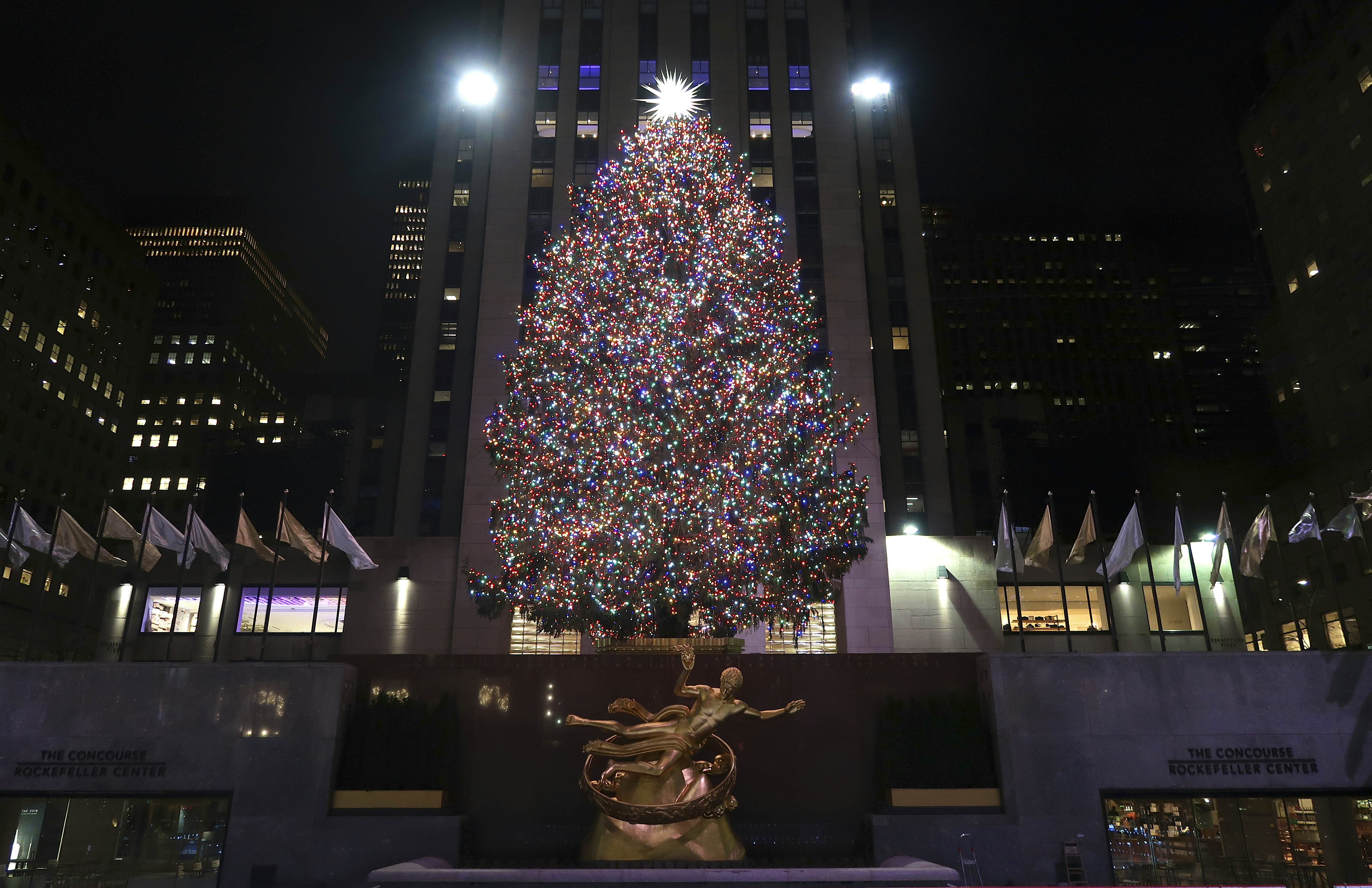 Everything you need to know about the Rockefeller Center Christmas tree