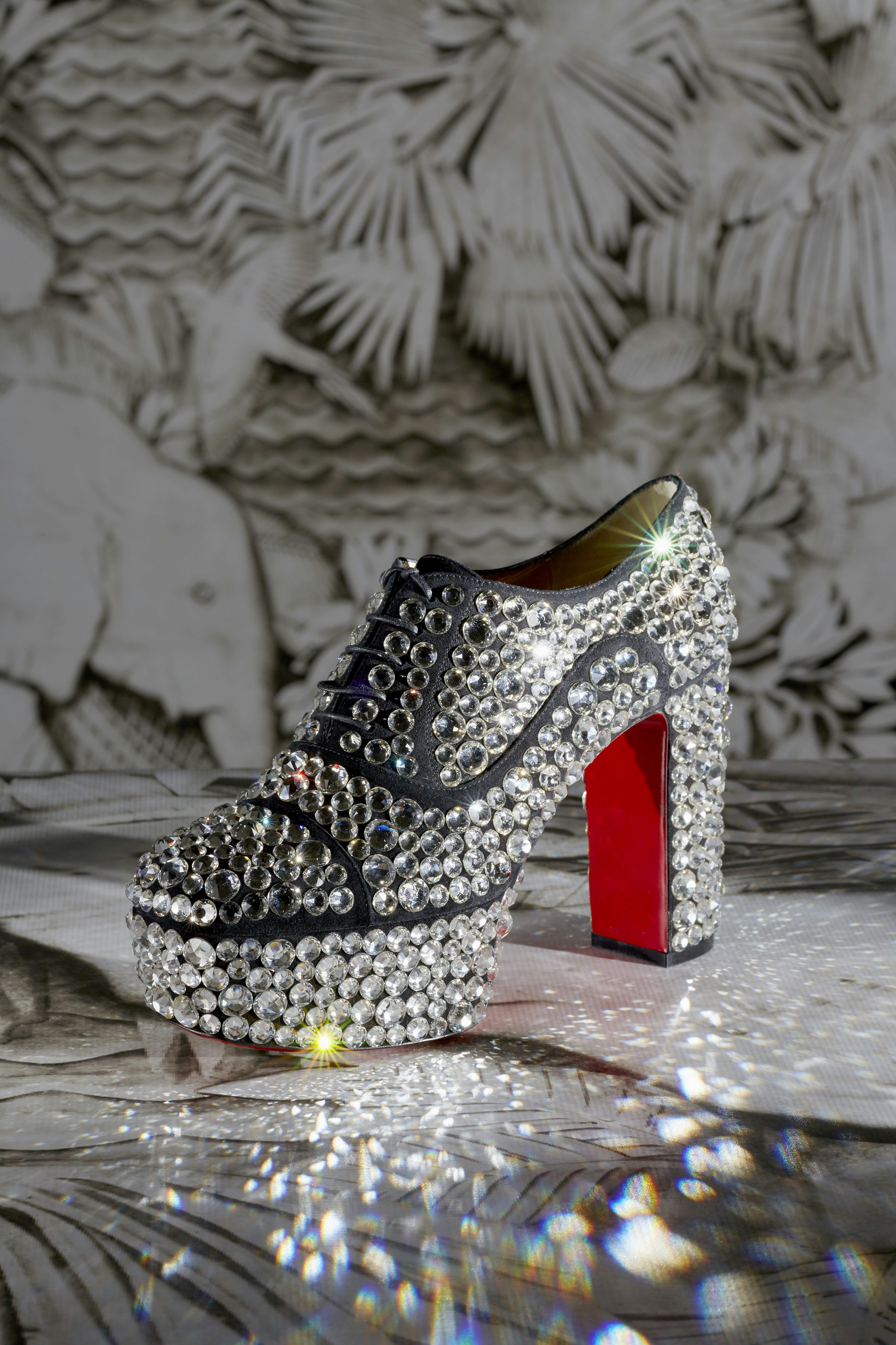 Christian Louboutin's Royal Strass shoe 