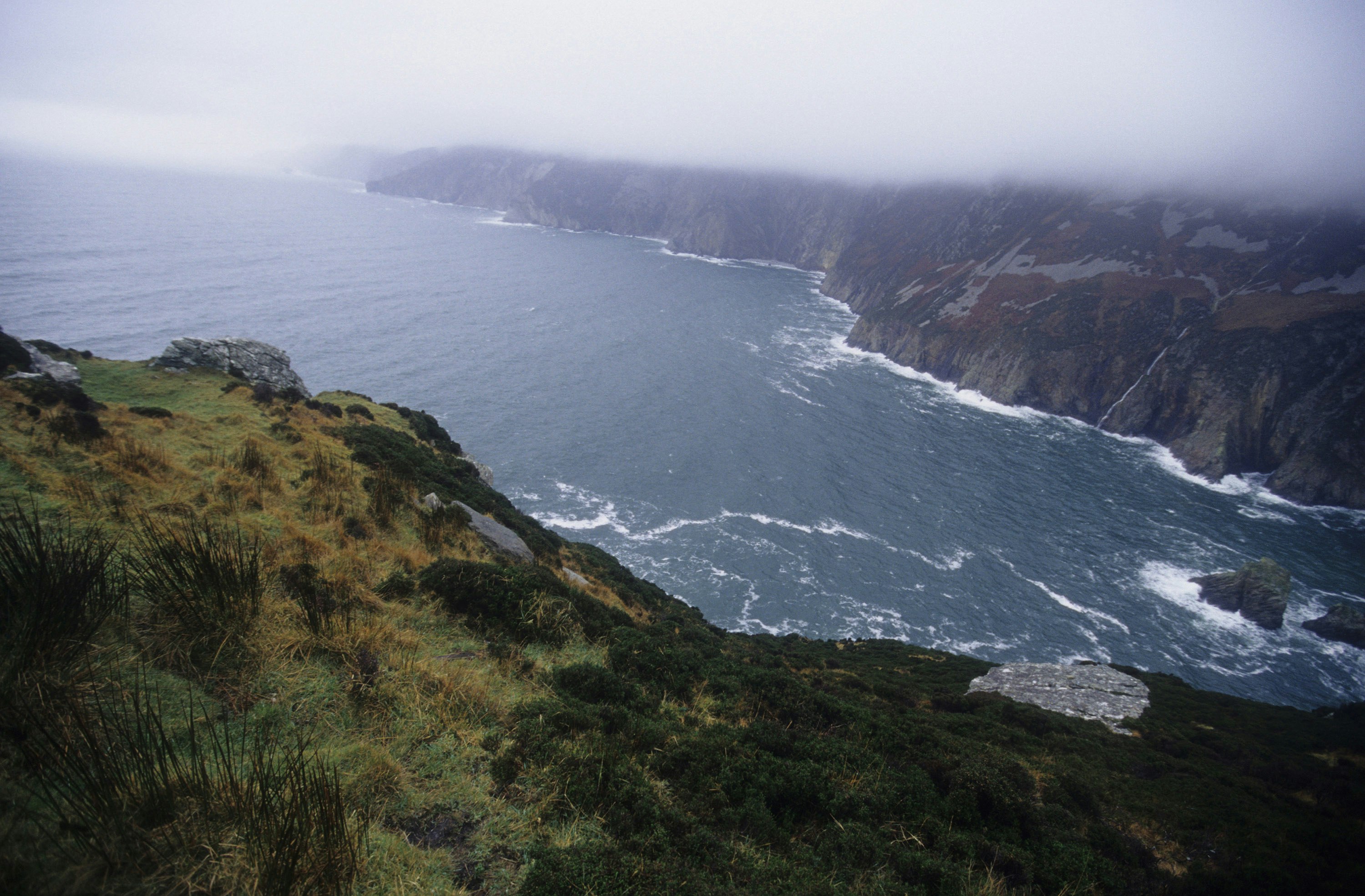 Sliabh Liag is three times higher than the Cliffs of Moher